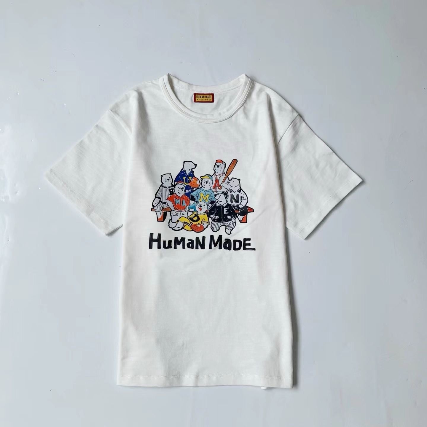 Human made bear印花tee