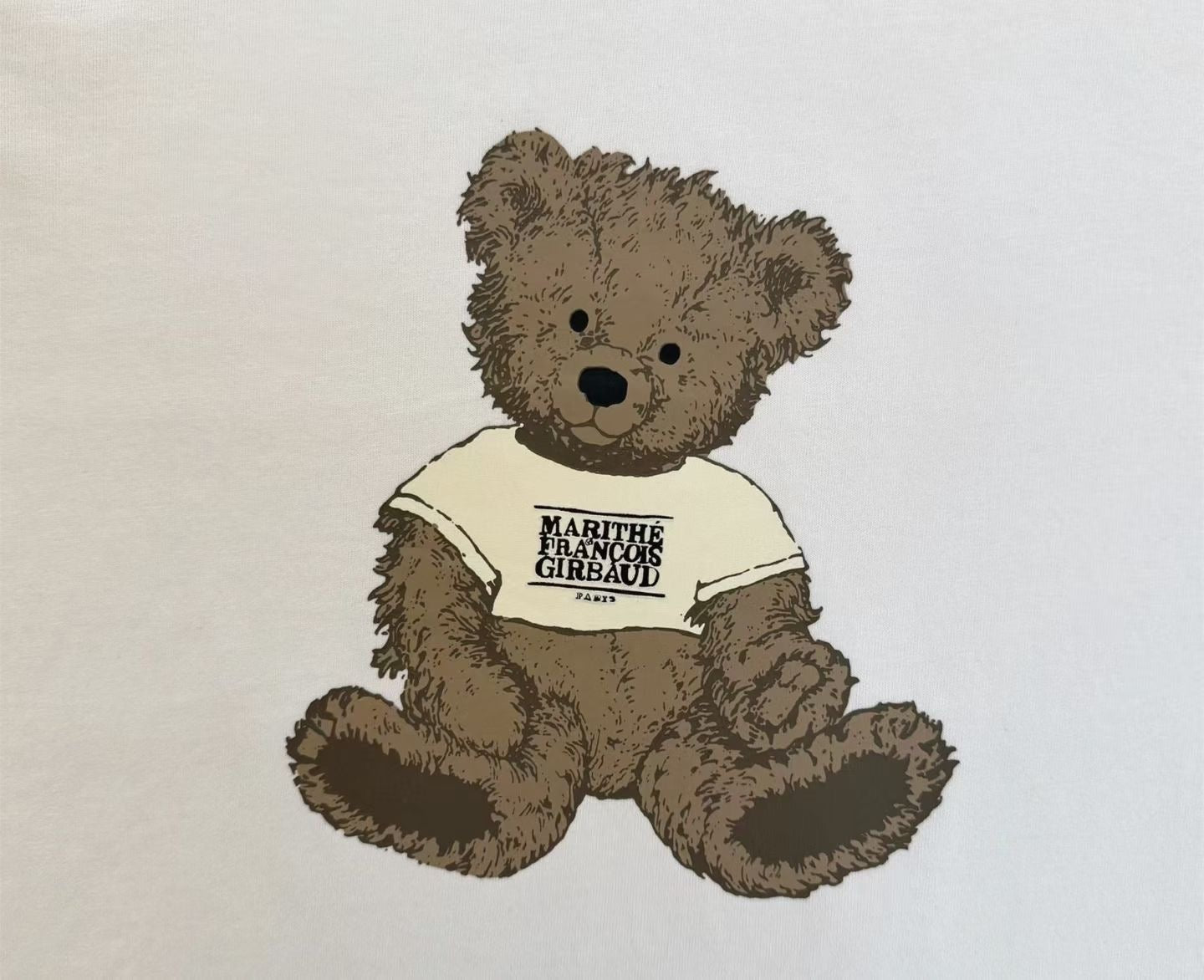 Marithe Francons Girbaud bear tee