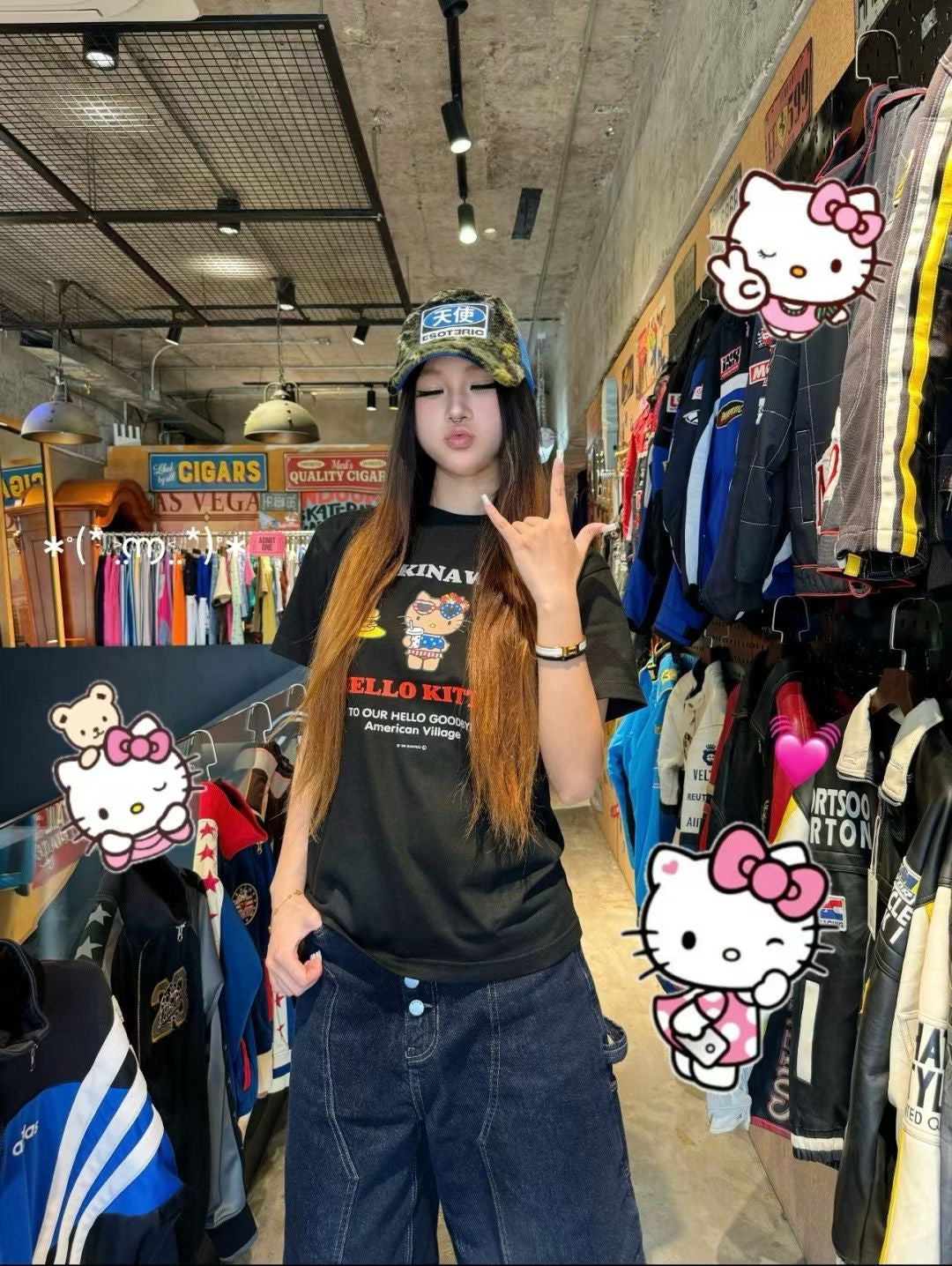 Hello Kitty Okinawa tee