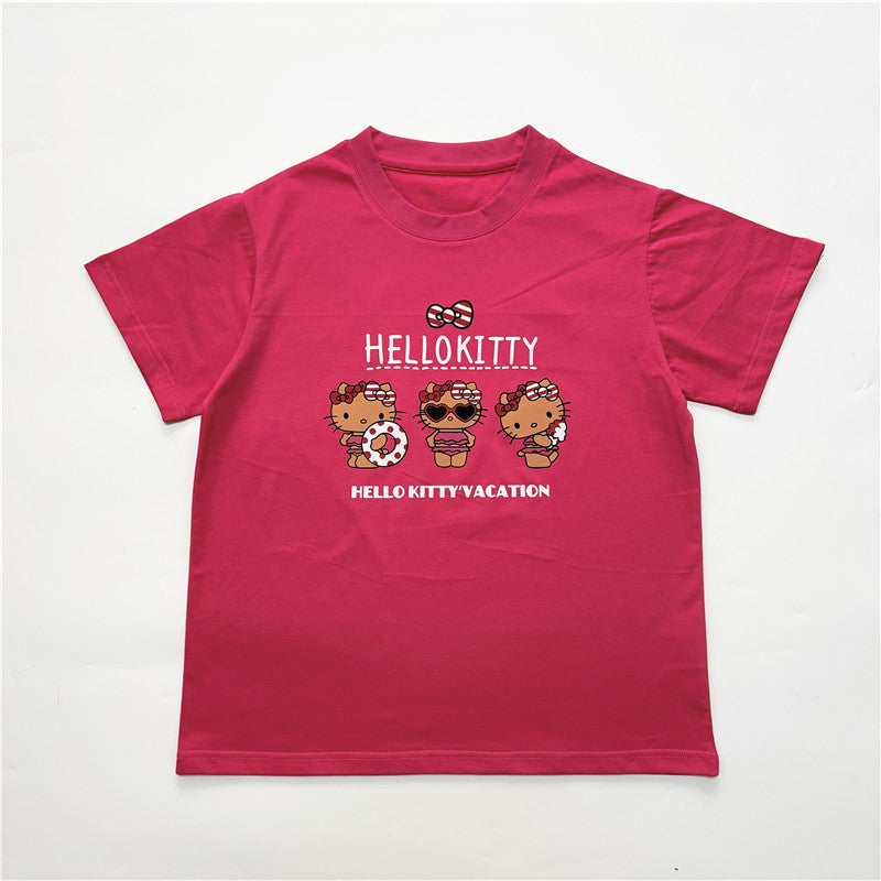 非洲Hello Kitty 沖繩tee
