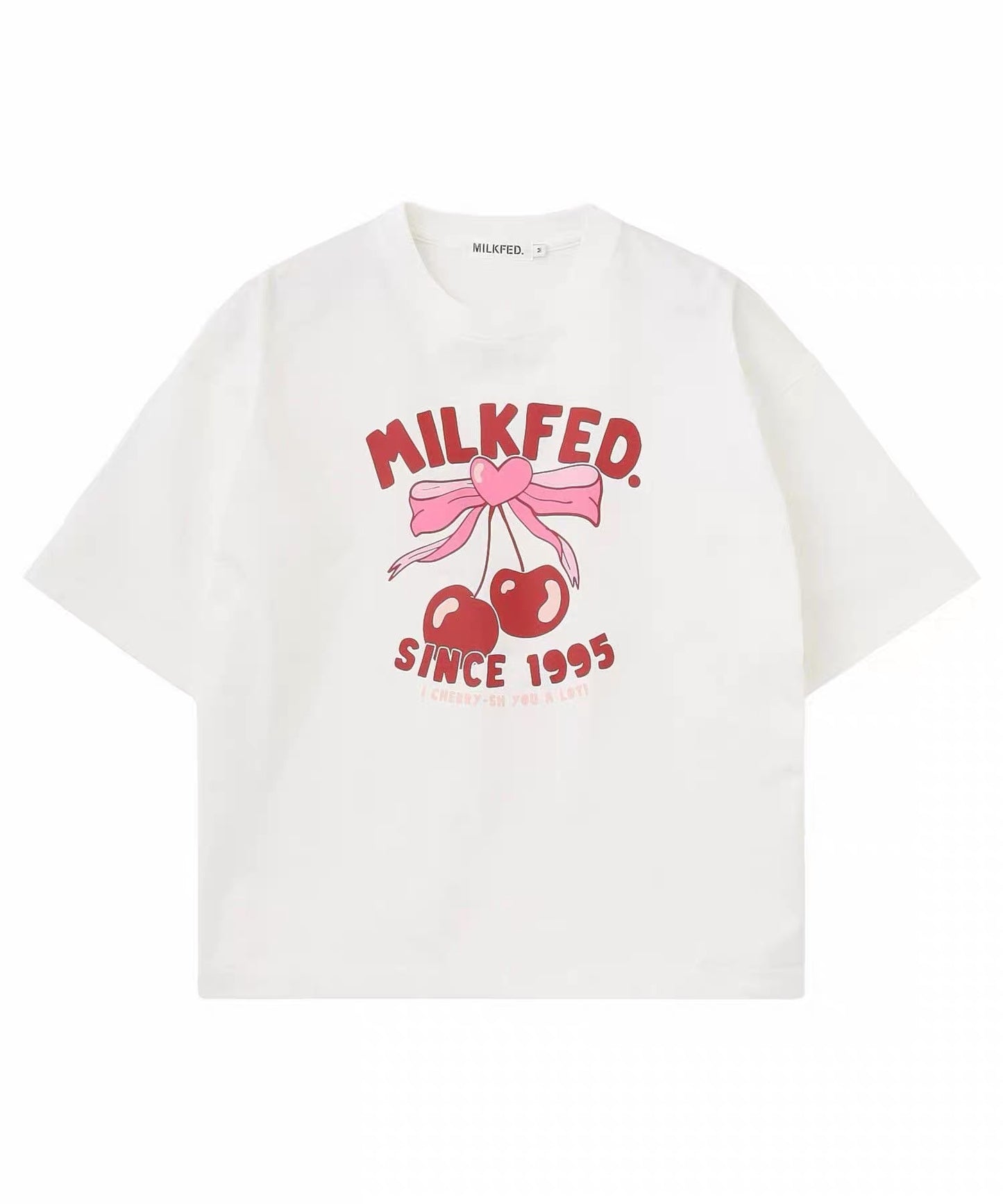 Milkfed cherry tee