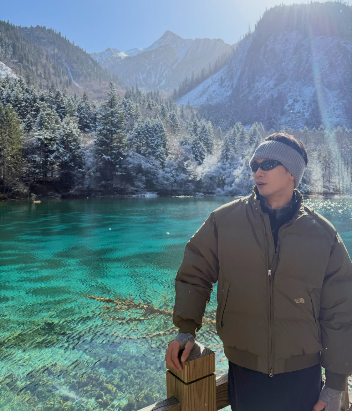 TNF 紫標光電子 羽絨