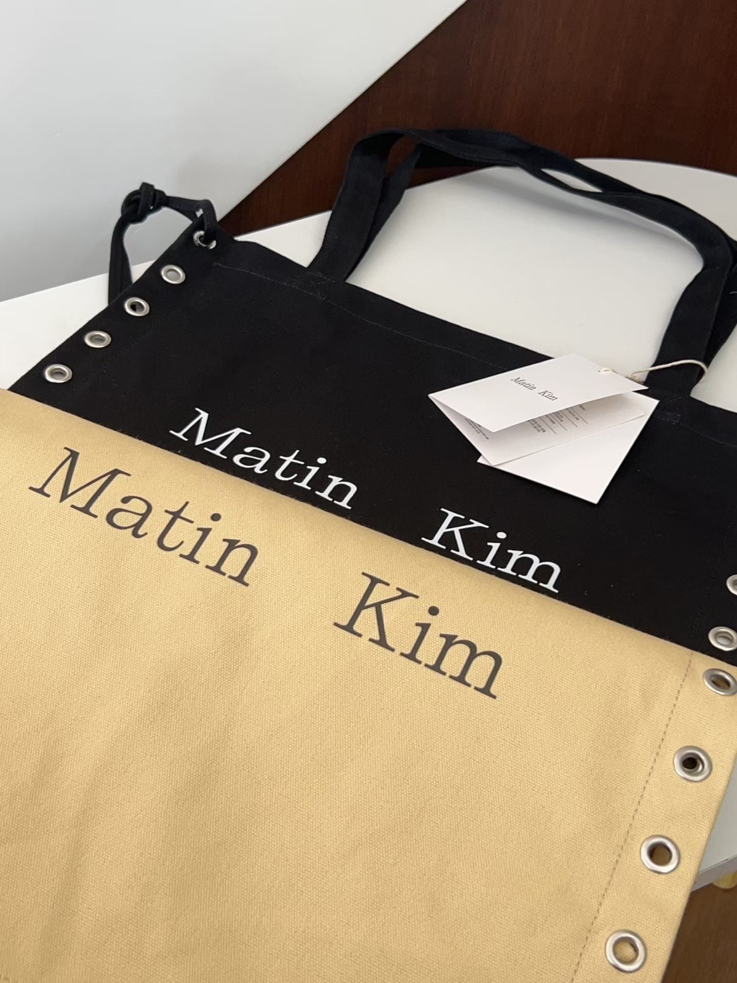 Matin Kim tote bag