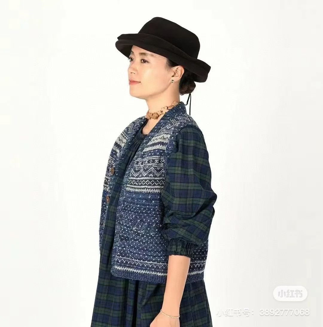 45R提花針織背心