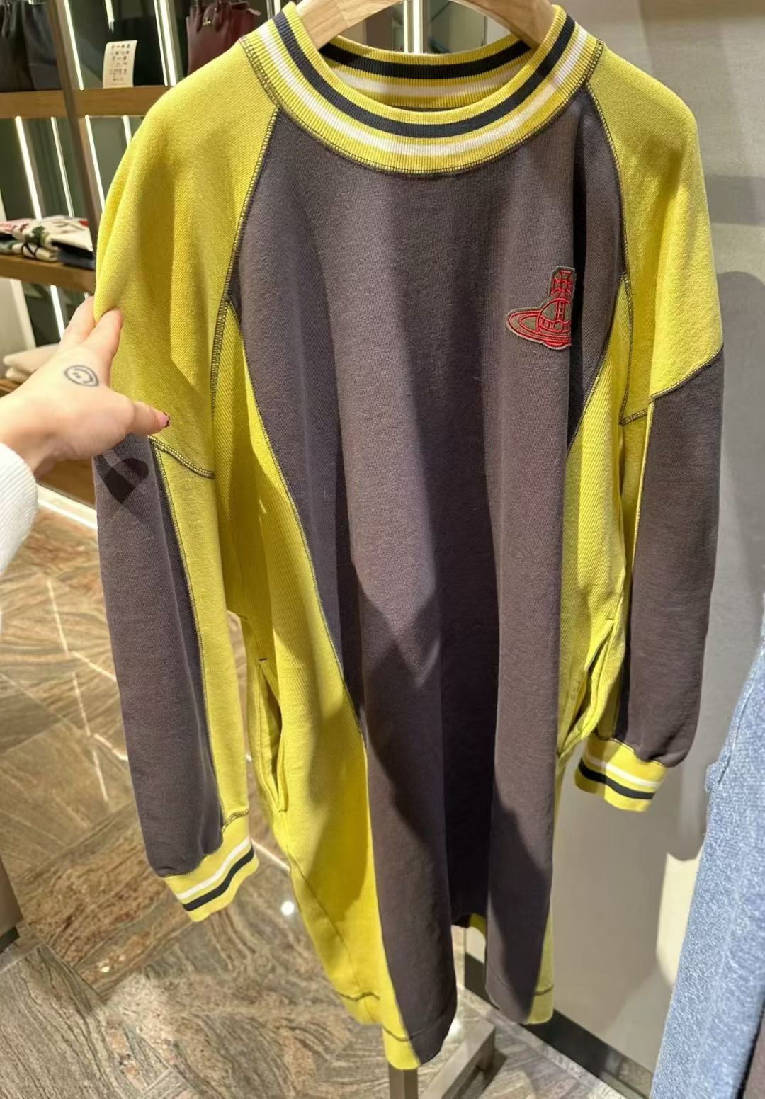 Vivienne Westwood 撞色one piece