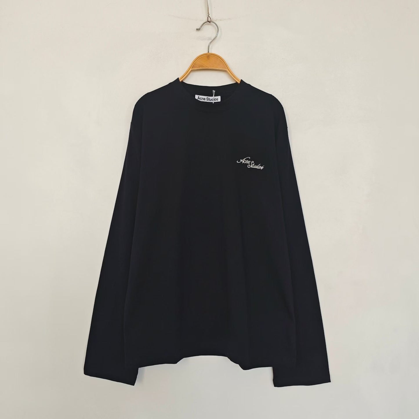 Acne studios logo 長袖tee