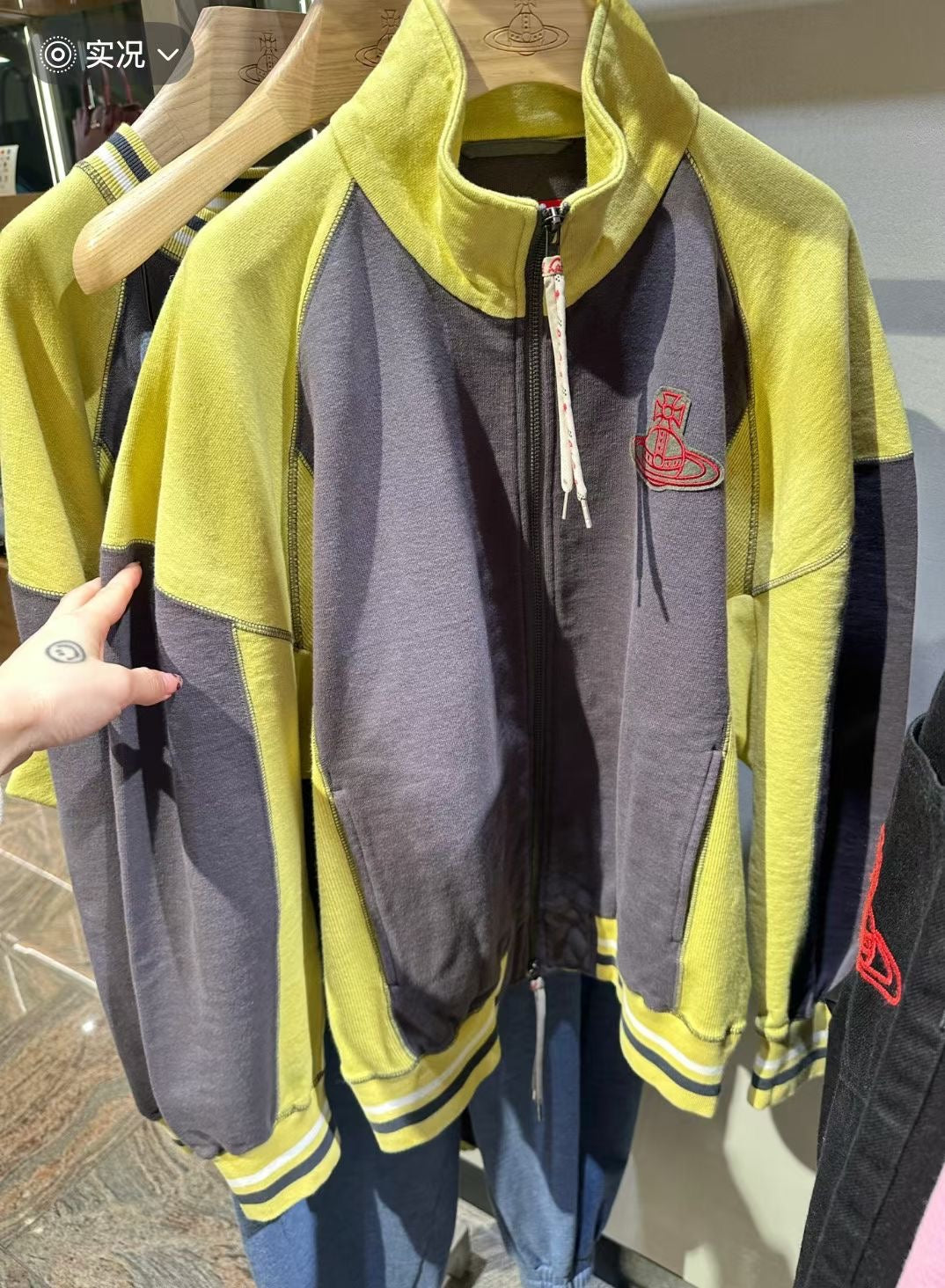Vivienne Westwood 撞色jacket