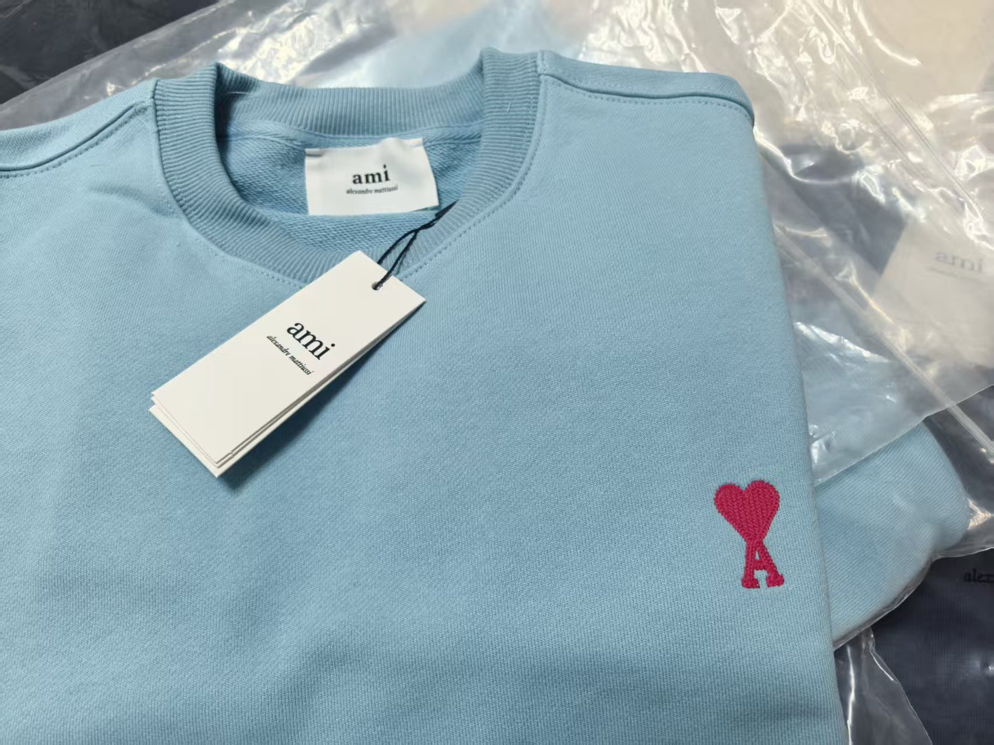AMI 圓領衛衣