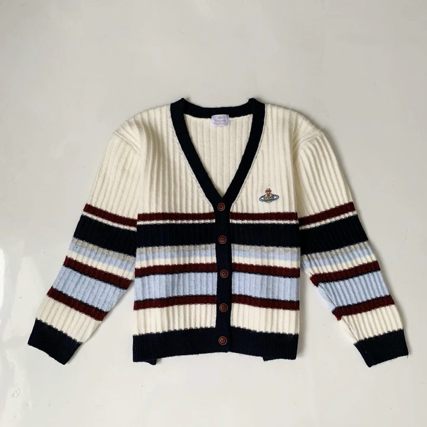 Vivienne Westwood間條針織Cardigan