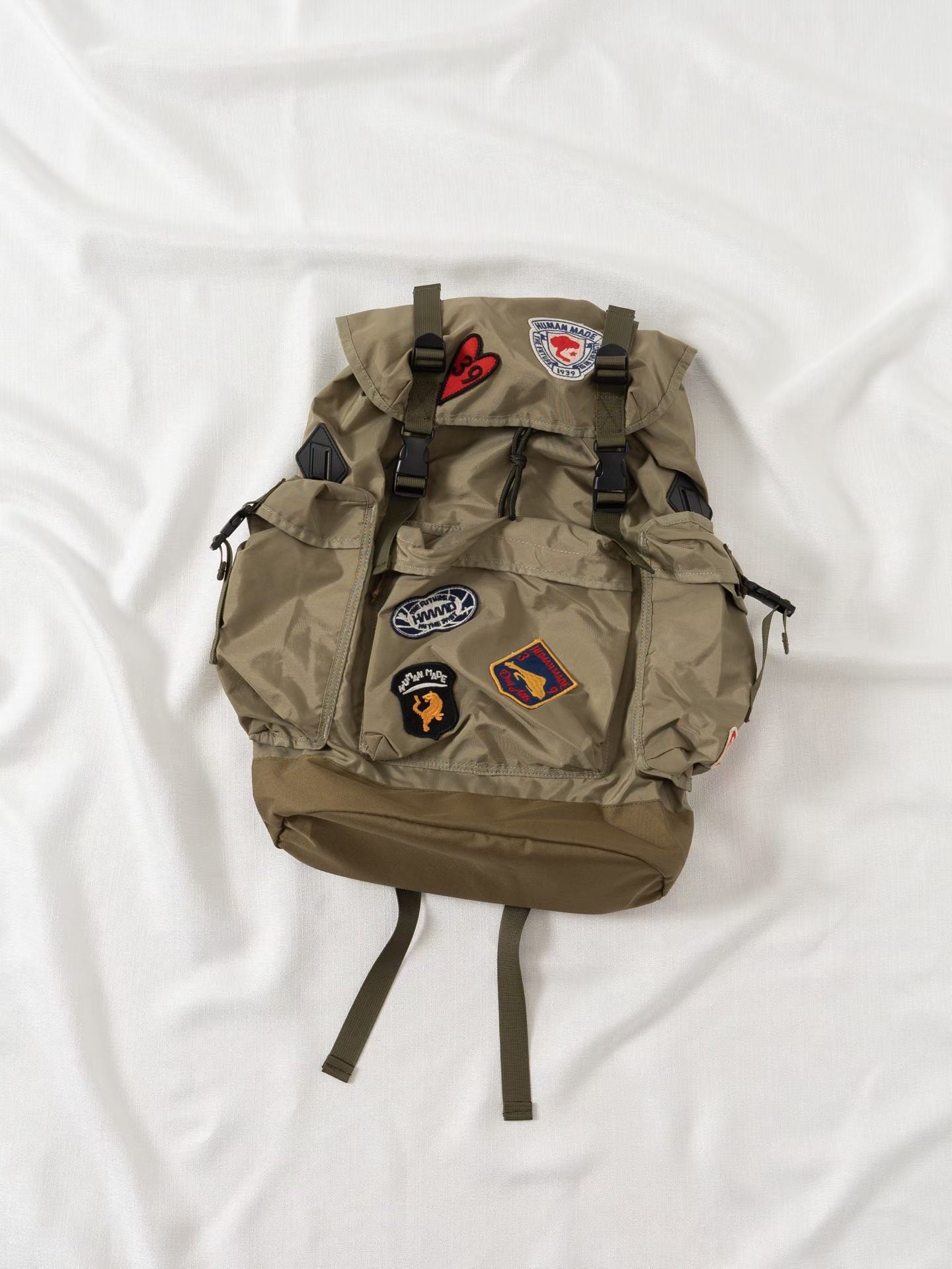 Human made 襟章backpack
