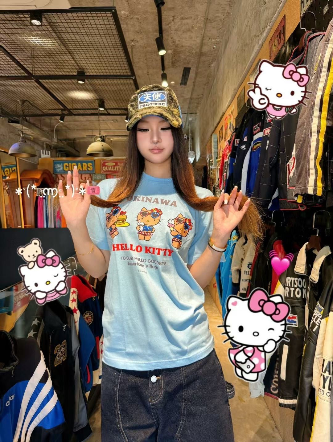 Hello Kitty Okinawa tee