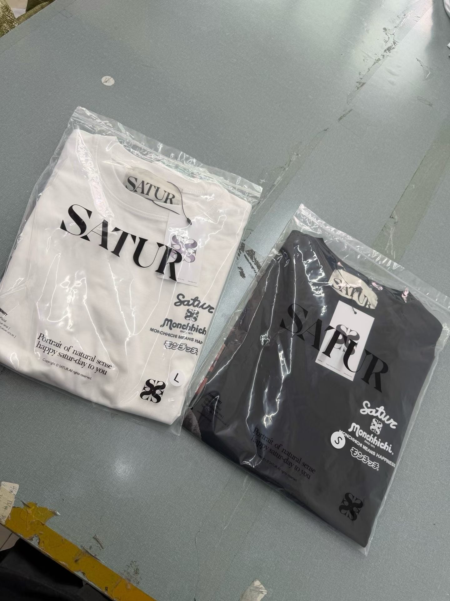 Satur x Monchhichi tee