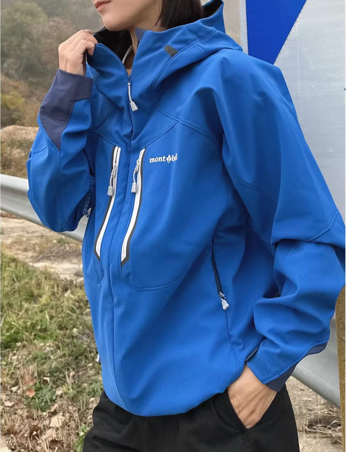 Mont-bell加絨防風jacket