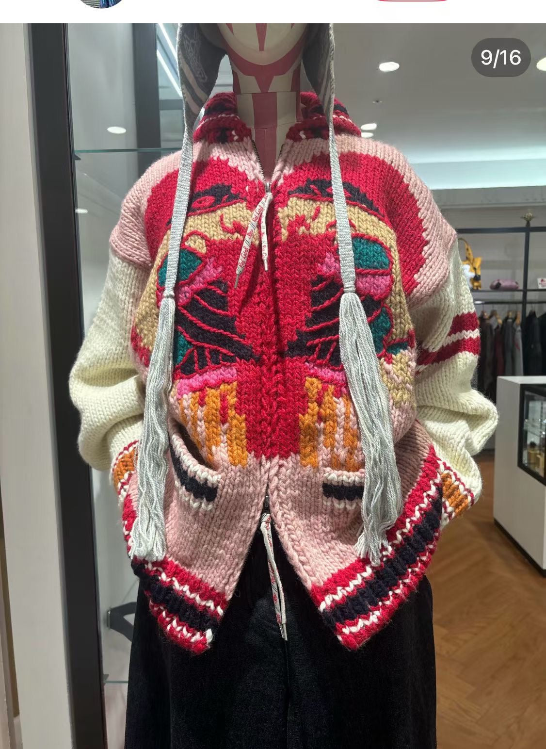 Vivienne Westwood 民族pattern sweater