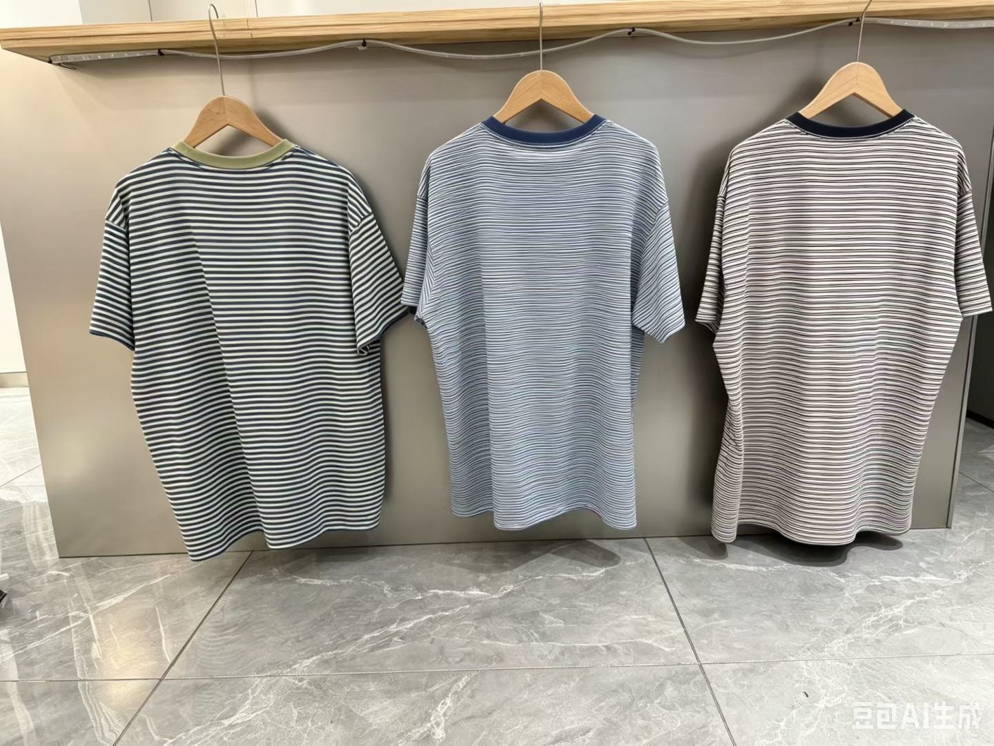 Marithe 間條tee
