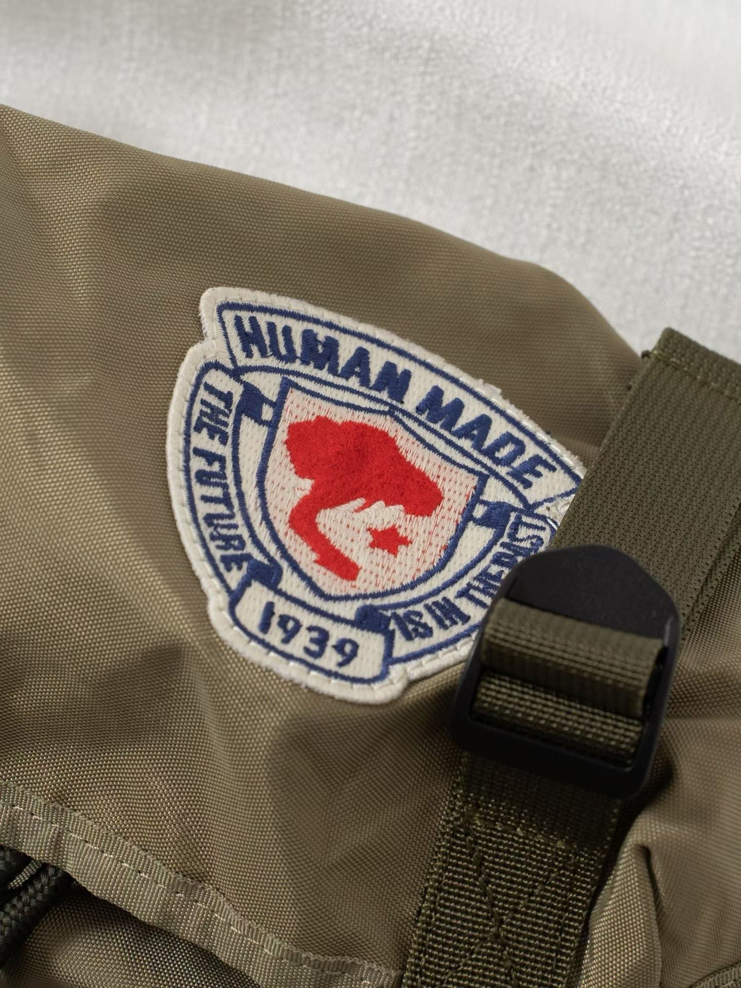 Human made 襟章backpack