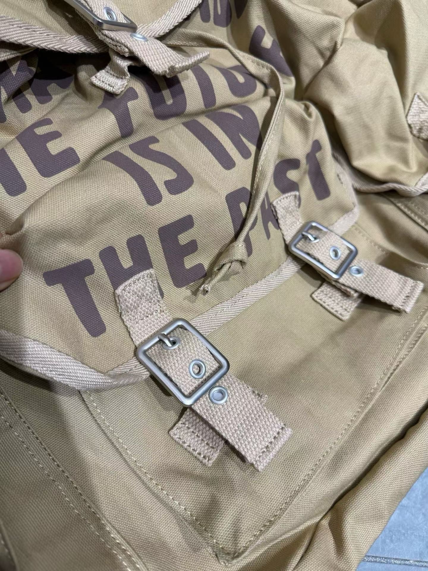 Human made backpack