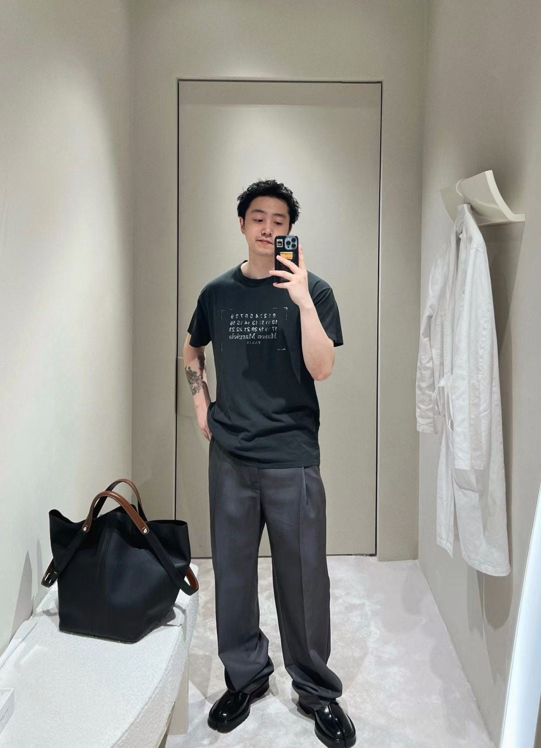 MM6 Maison margiela logo tee