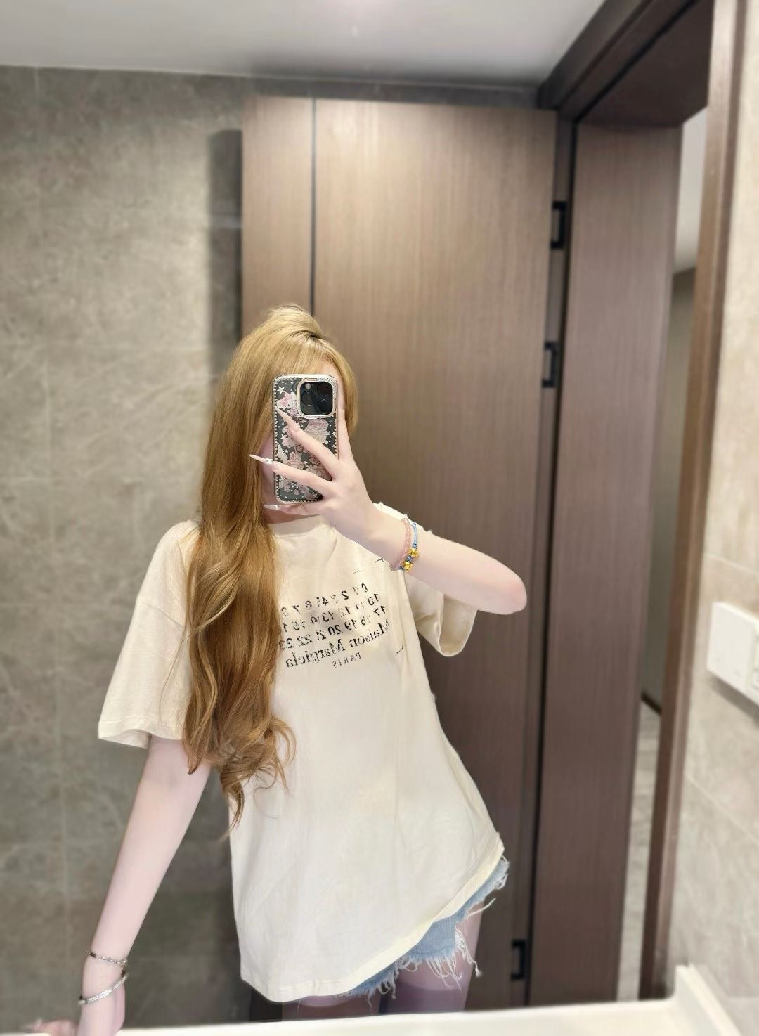 MM6 Maison margiela logo tee
