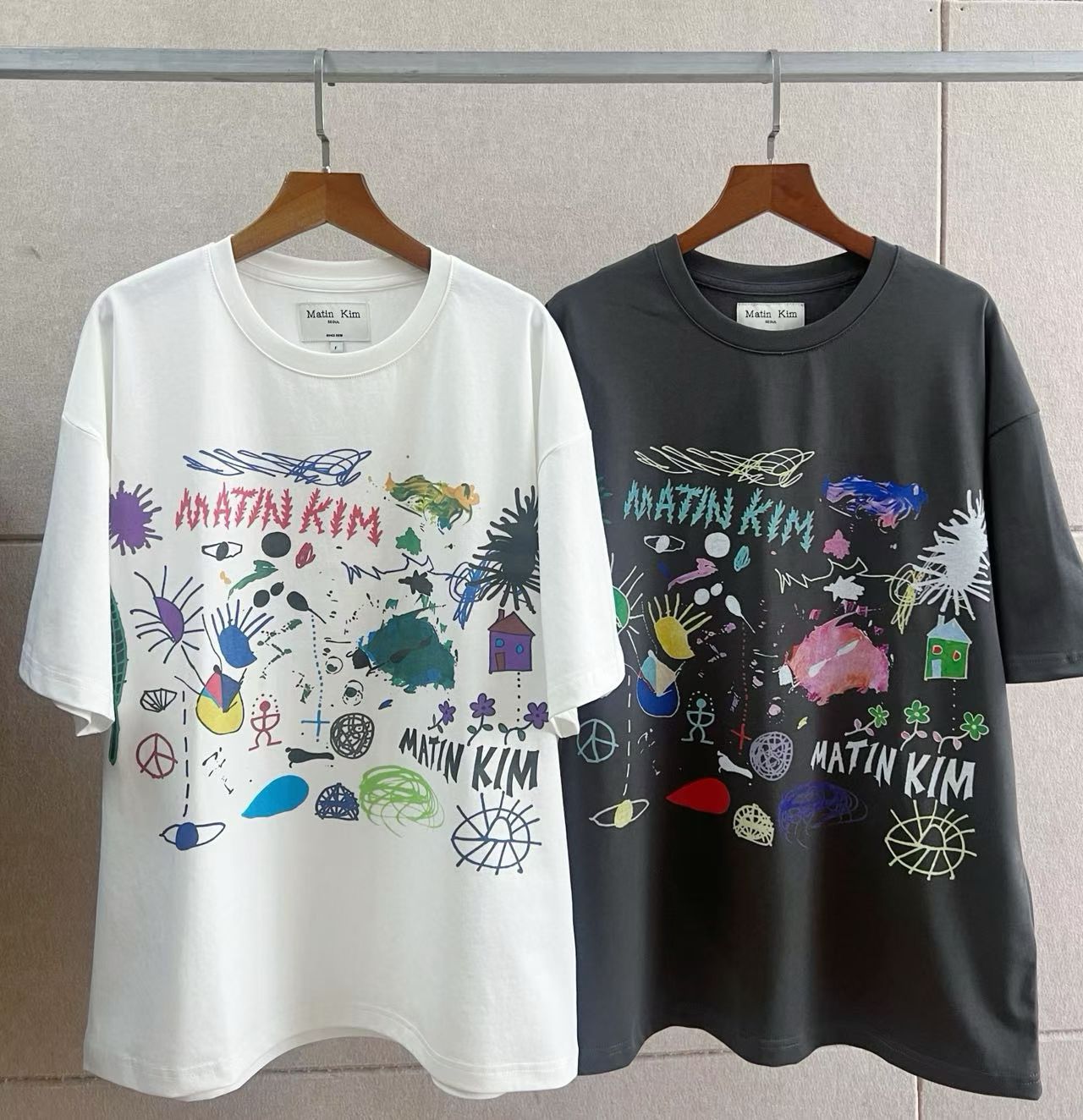 Matin Kim 塗鴉tee