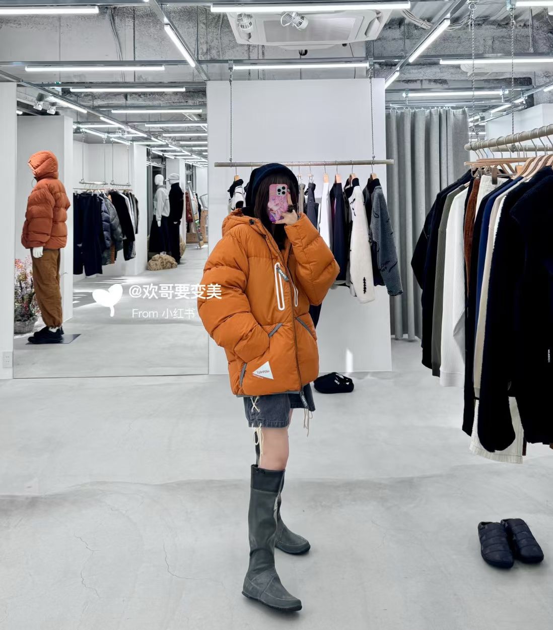 Gramicci x Andwander 防水down