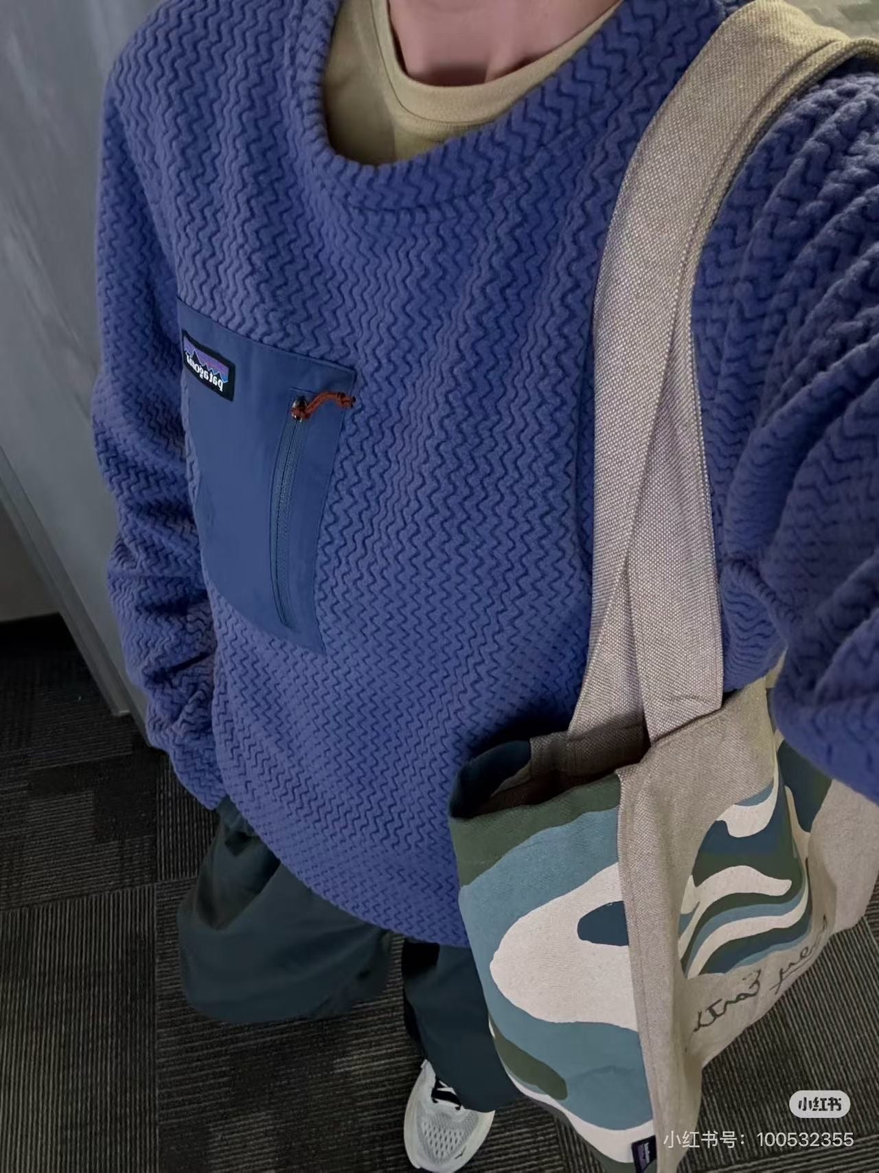 Patagonia R1 air crew抓絨衛衣