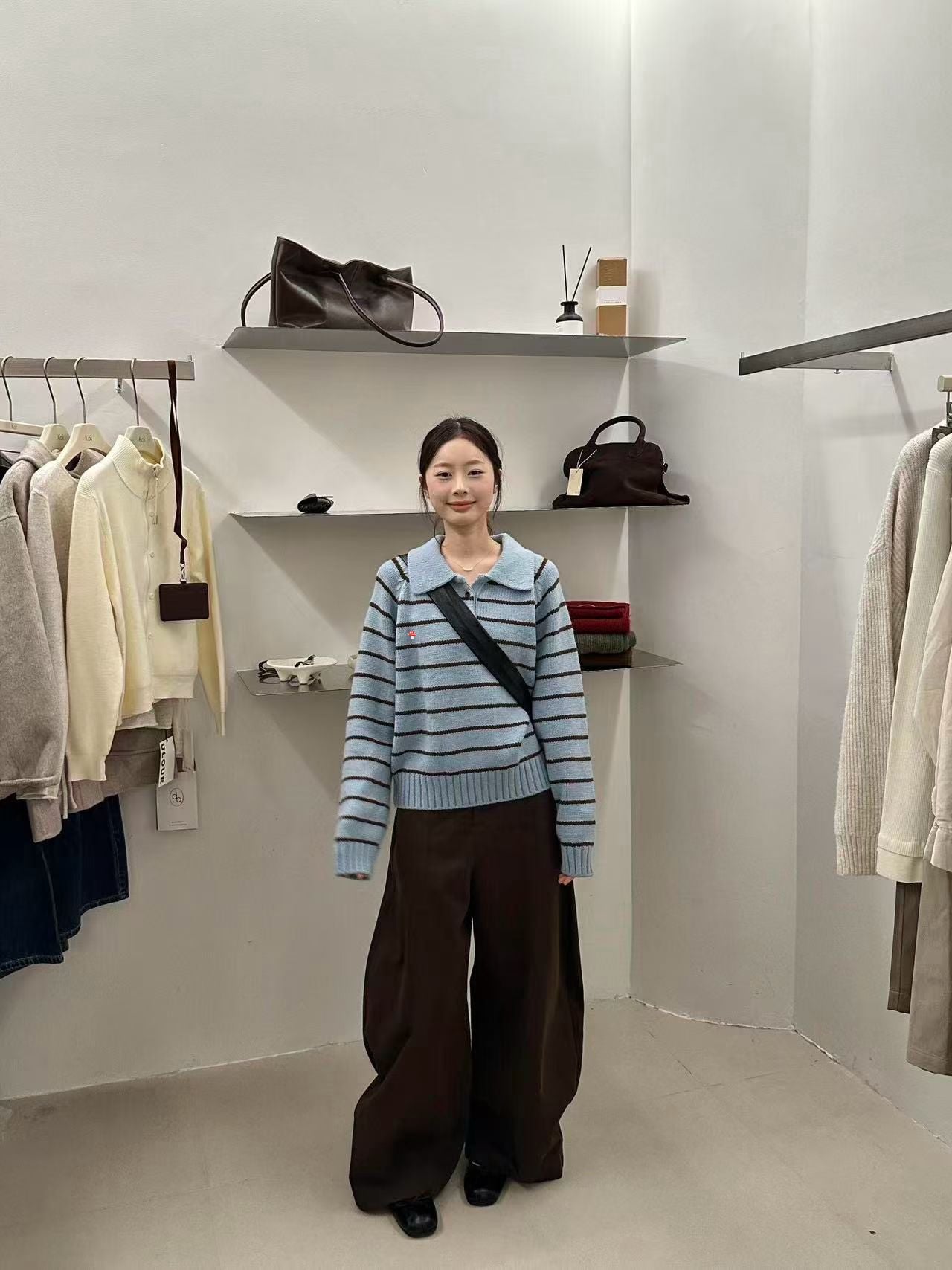 韓國Ade 磨菇polo shirt