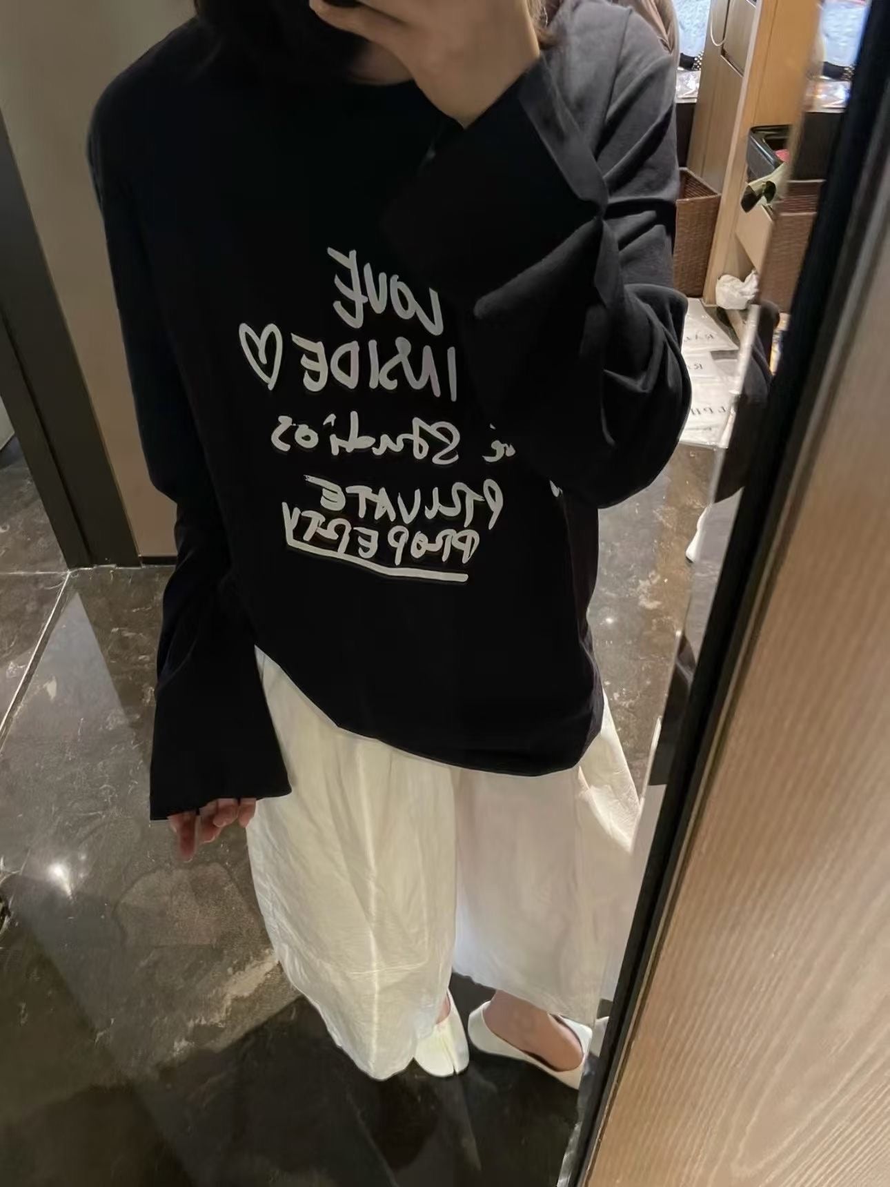 Acne studios 塗鴉tee