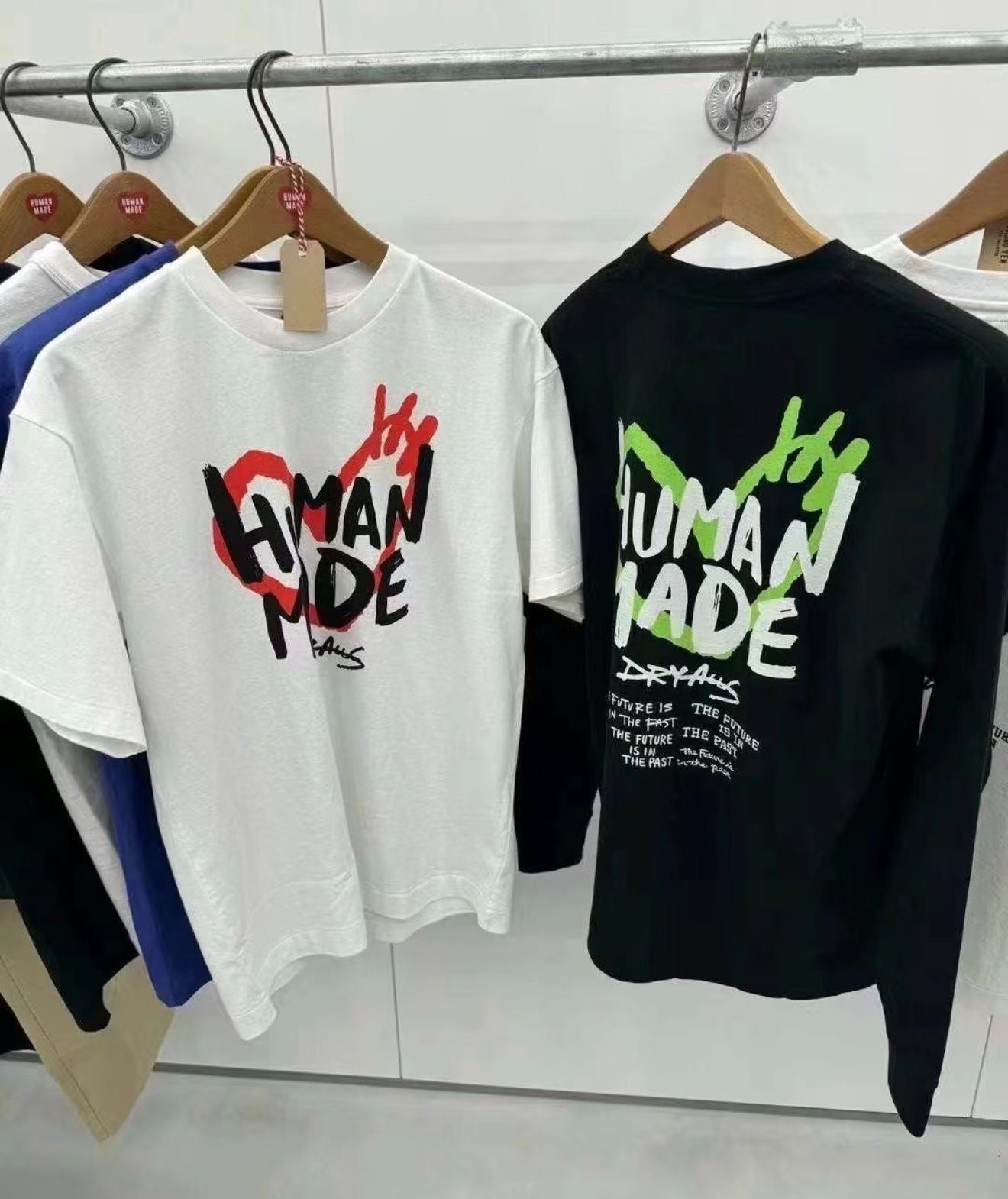 Human made logo pattern tee