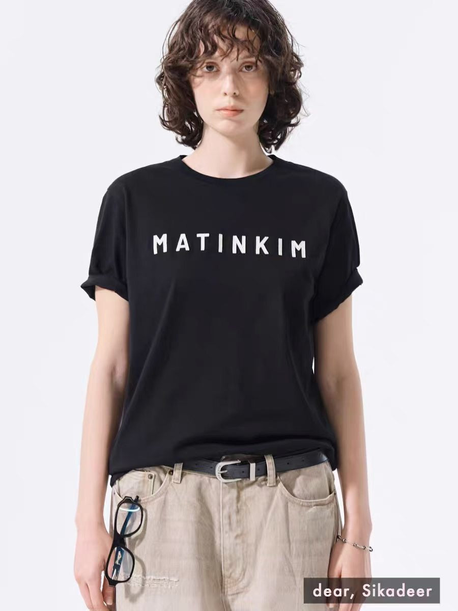 Matin Kim logo tee