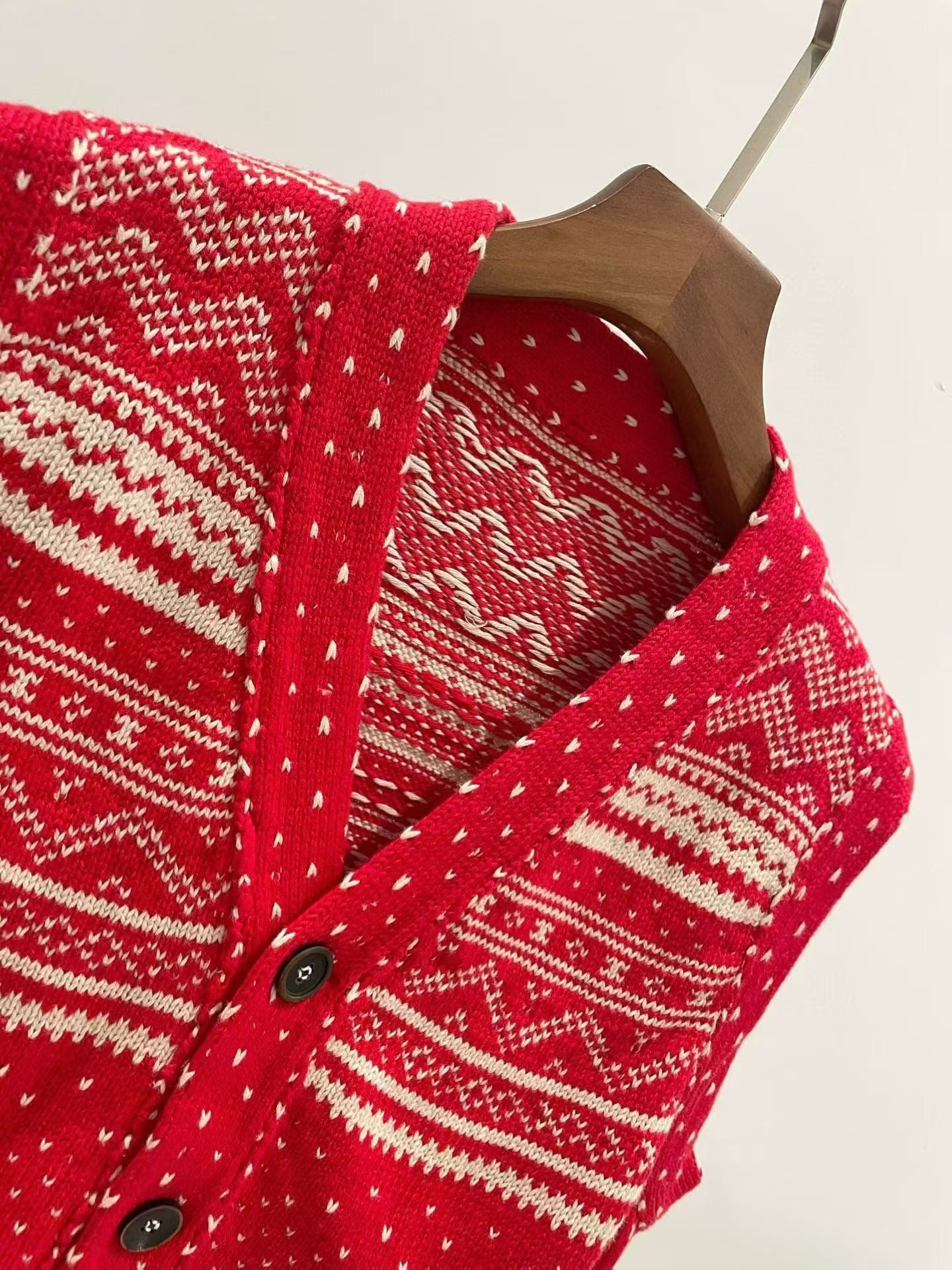 45R提花針織背心