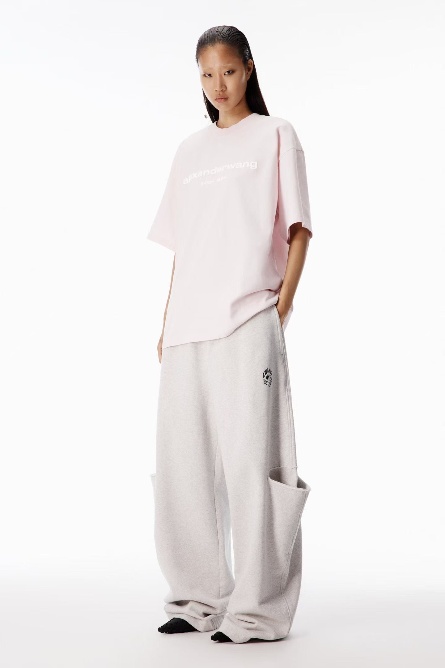 Alexander wang logo tee