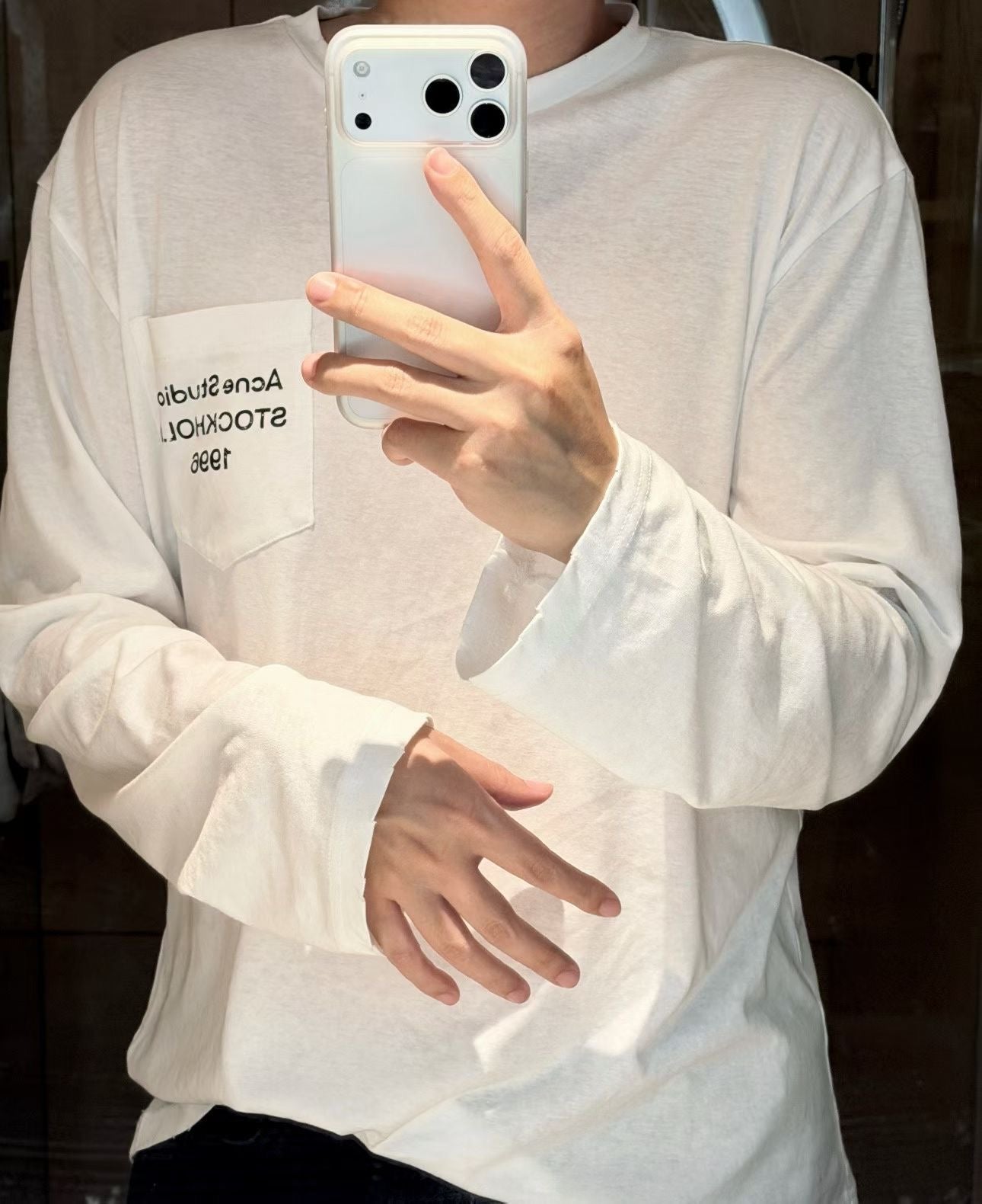 Acne studios pocket tee