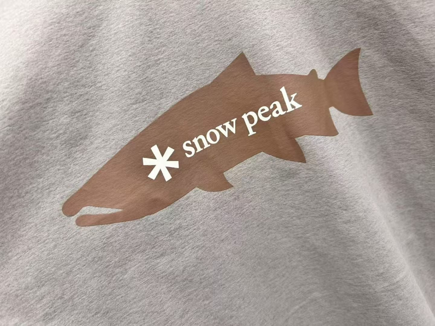 Snow peak飛魚tee