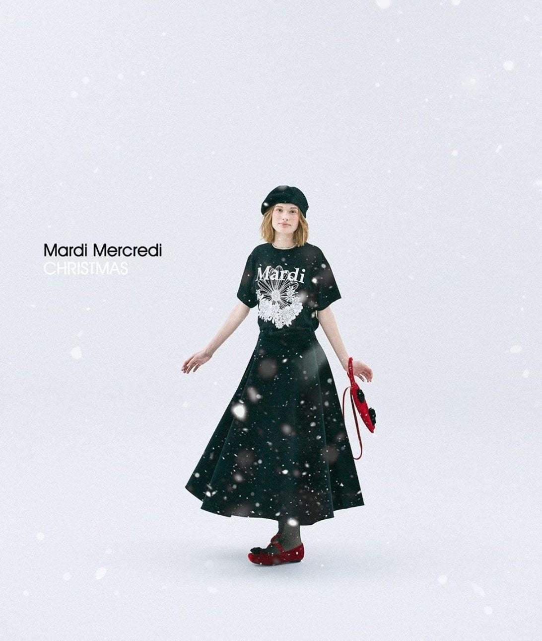 Mardi flower tee