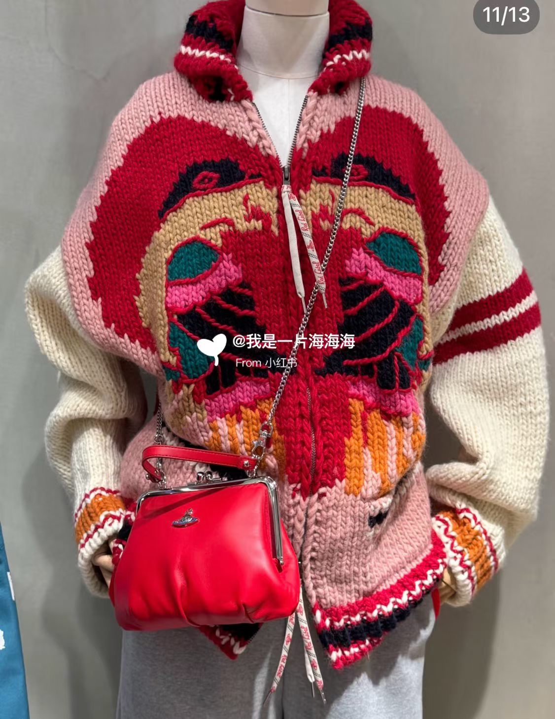 Vivienne Westwood 民族pattern sweater