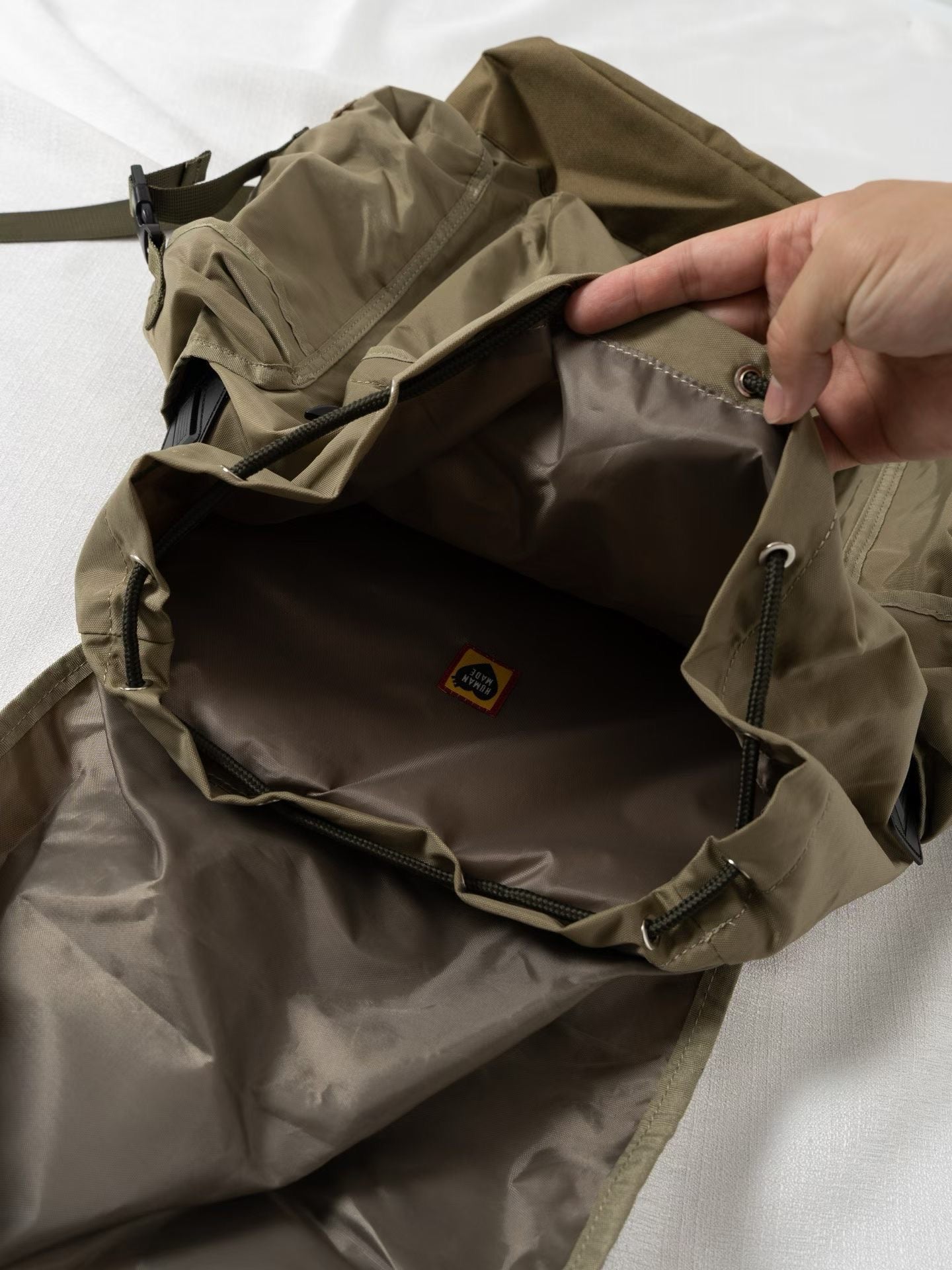 Human made 襟章backpack