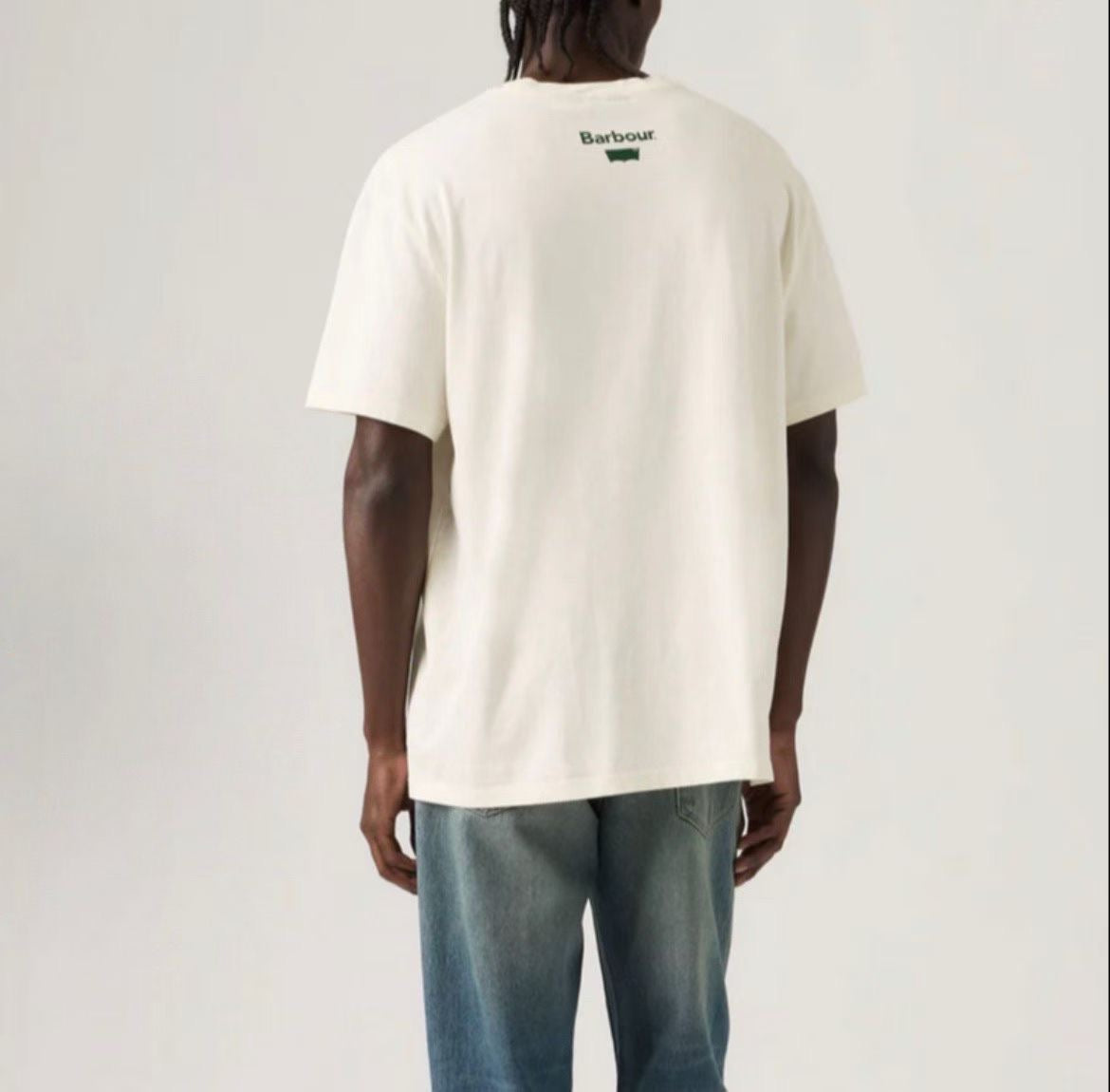 Barbour x Levi’s logo tee