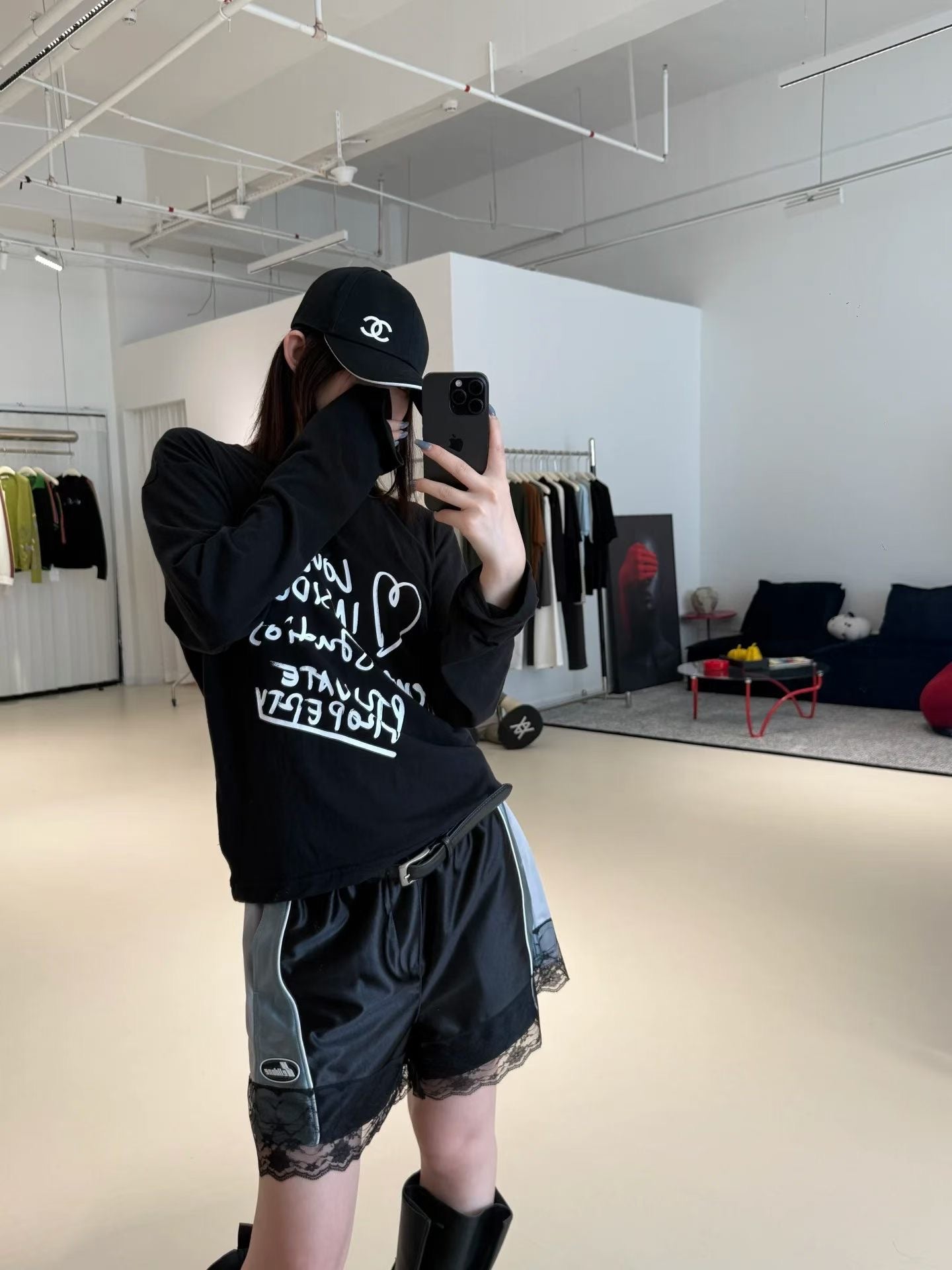 Acne studios 塗鴉tee