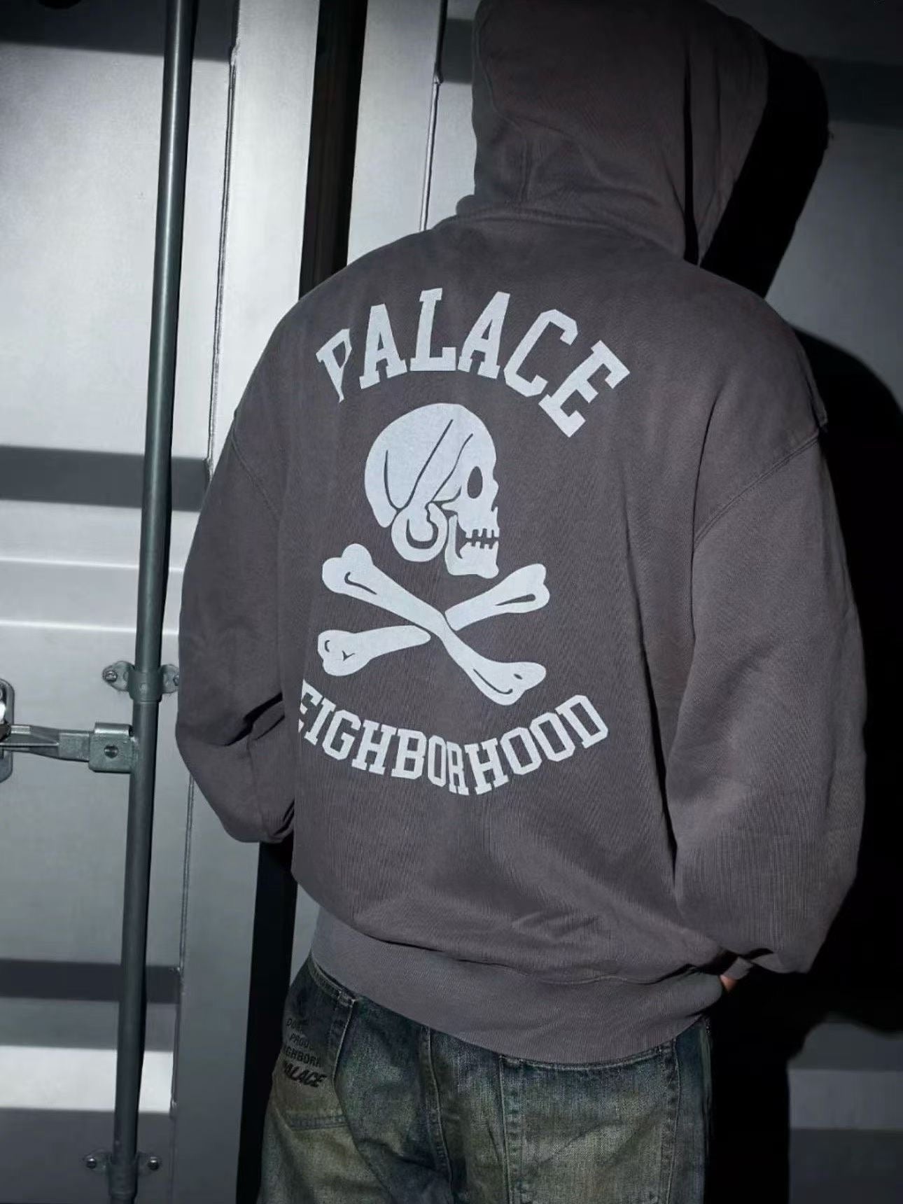 Palace x Neighbourhood zip hoodies jacket