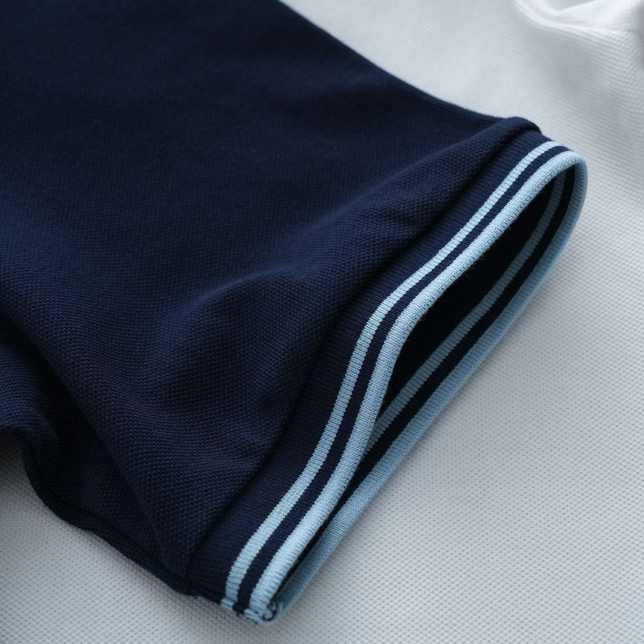 Fred perry撞色polo shirt