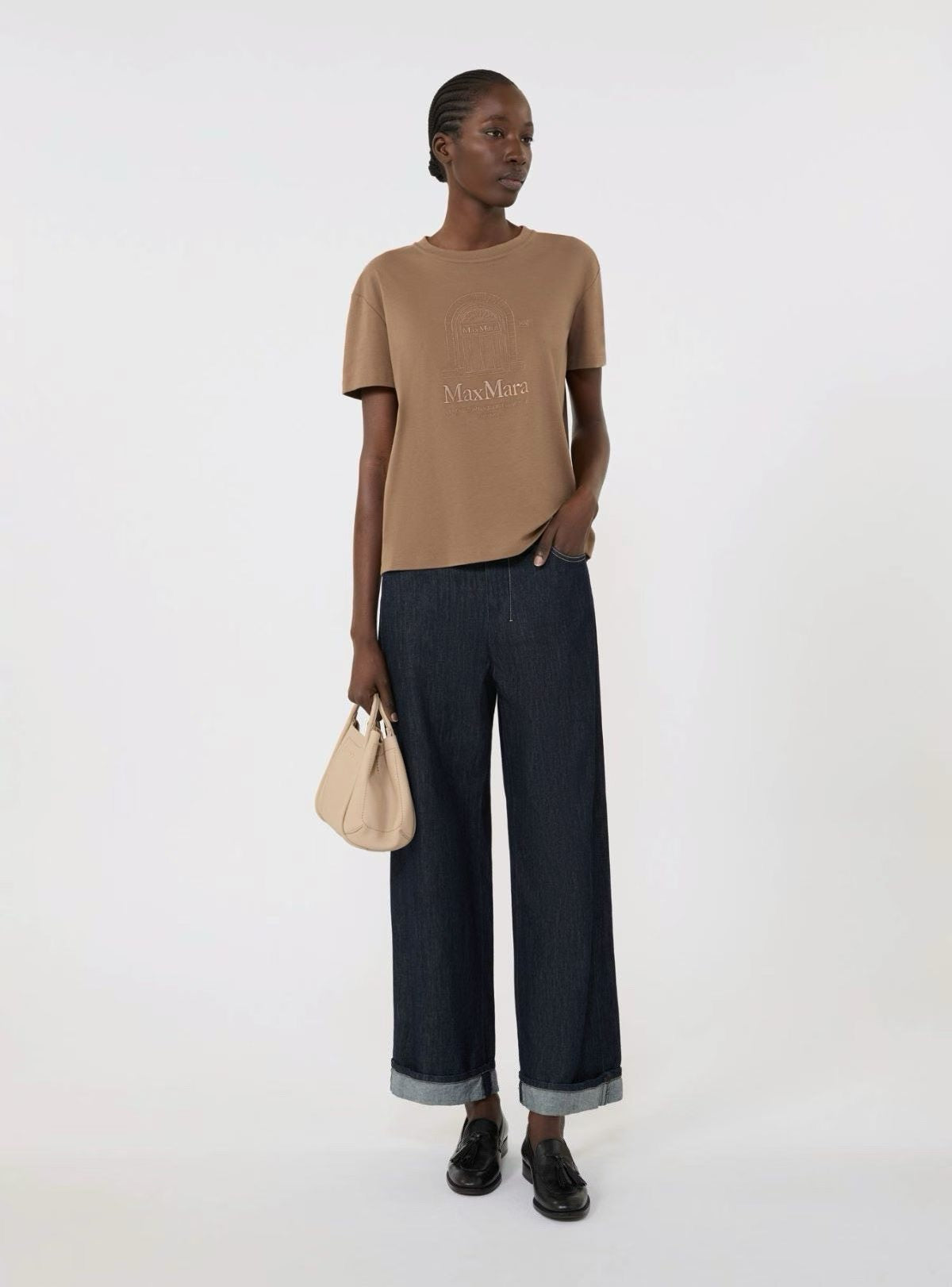 Max Mara 刺繡印花tee