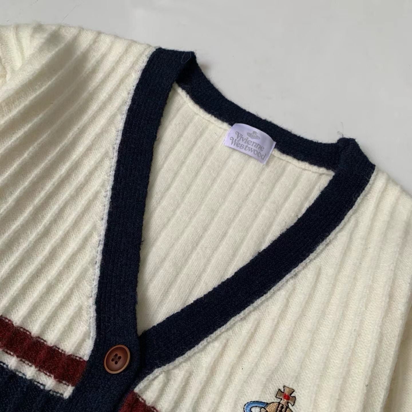 Vivienne Westwood間條針織Cardigan