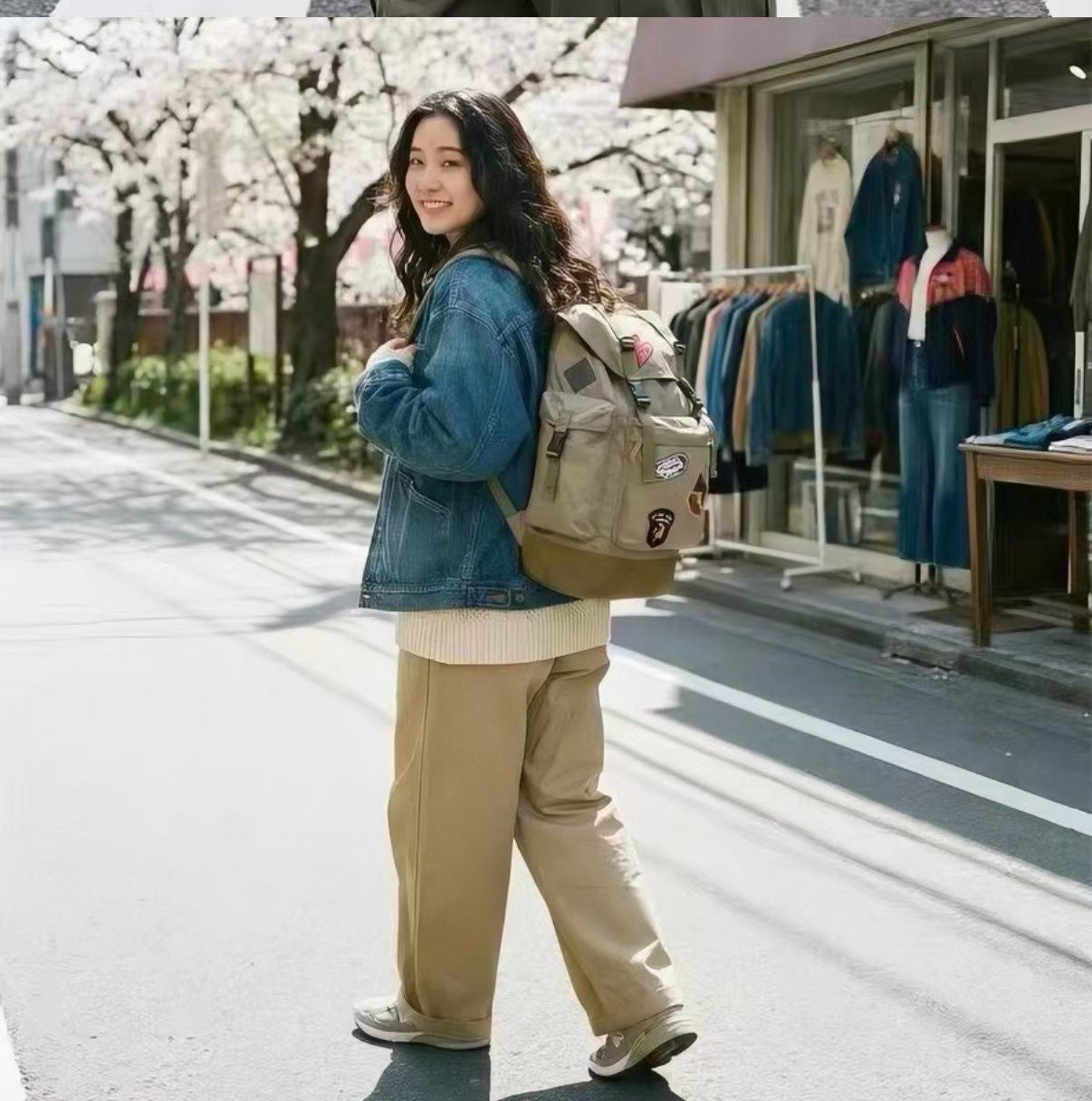 Human made 襟章backpack