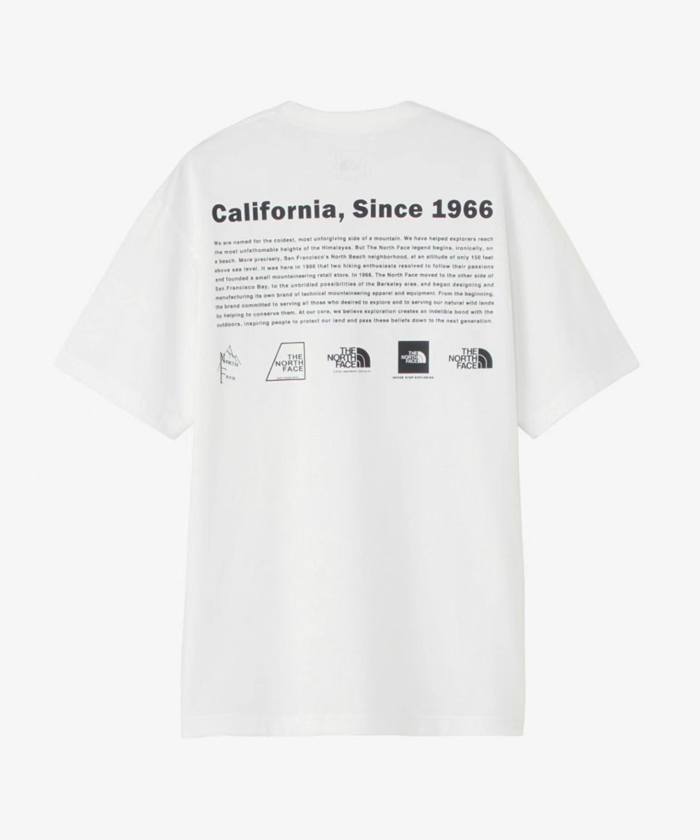 The North Face logo tee
