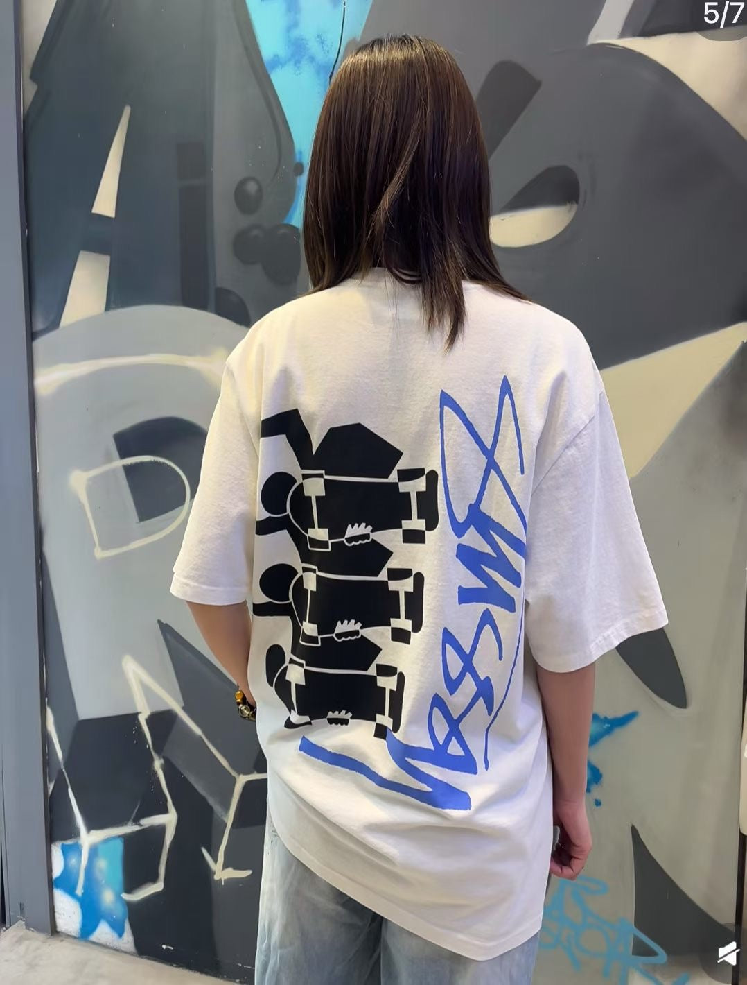 Stussy 滑板logo tee