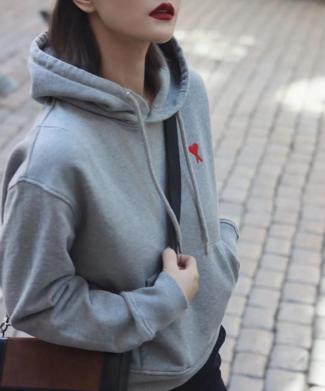 Ami 刺繡hoodies