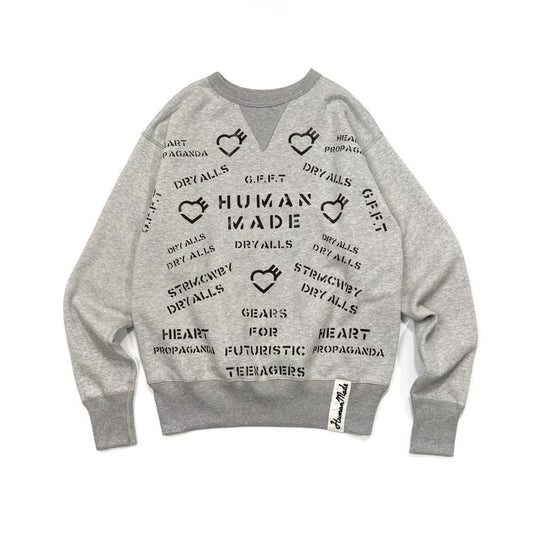 Human made字母衛衣