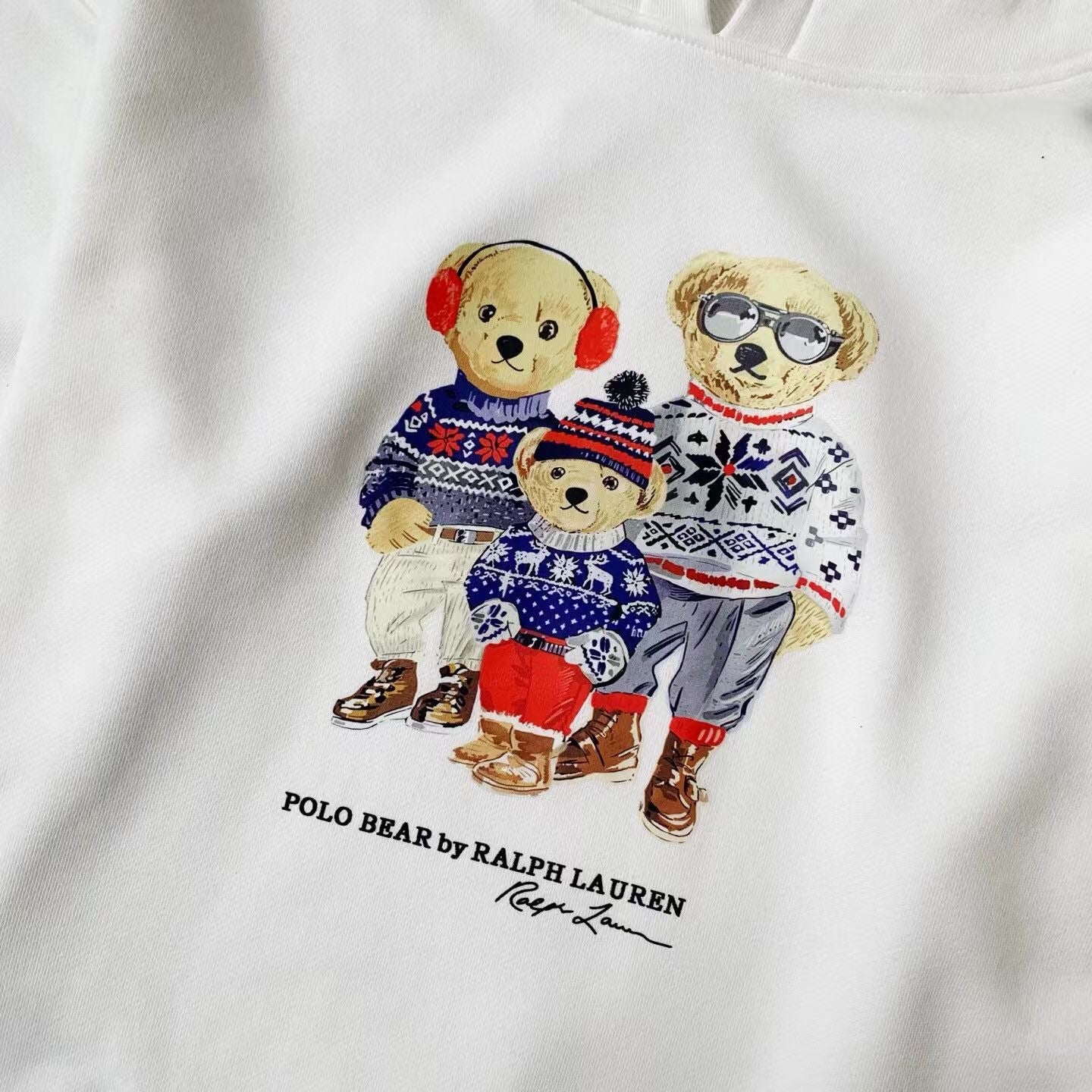 Polo bear hoodies