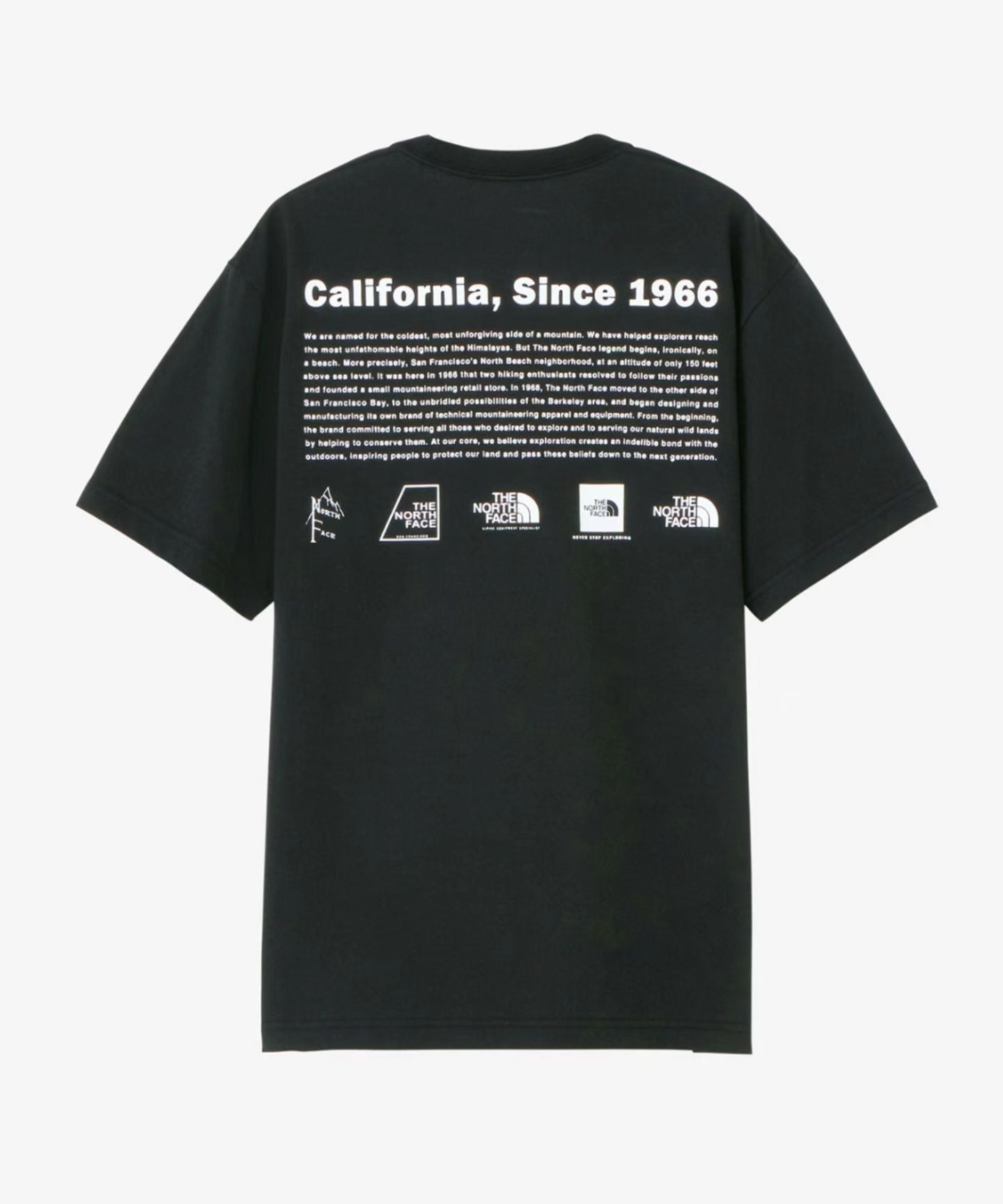 The North Face logo tee